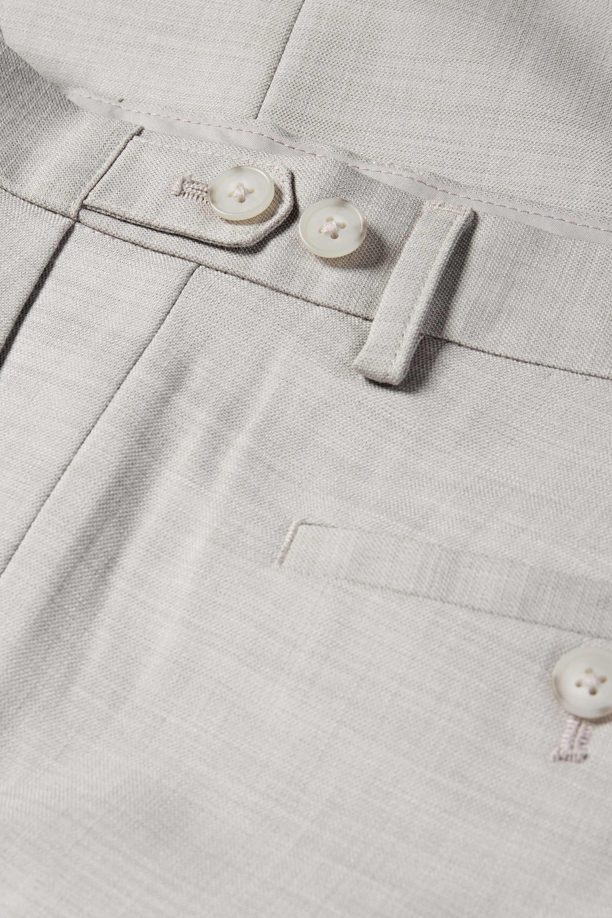 Mix & match suit trousers - regular fit - Flex light gray