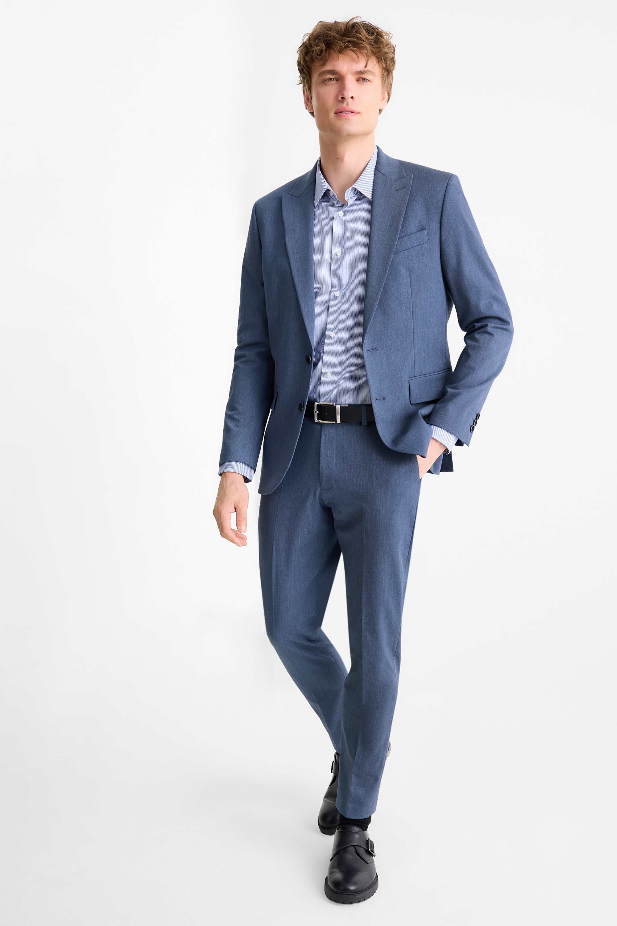 Mix & match tailored jacket - slim fit - Flex blue