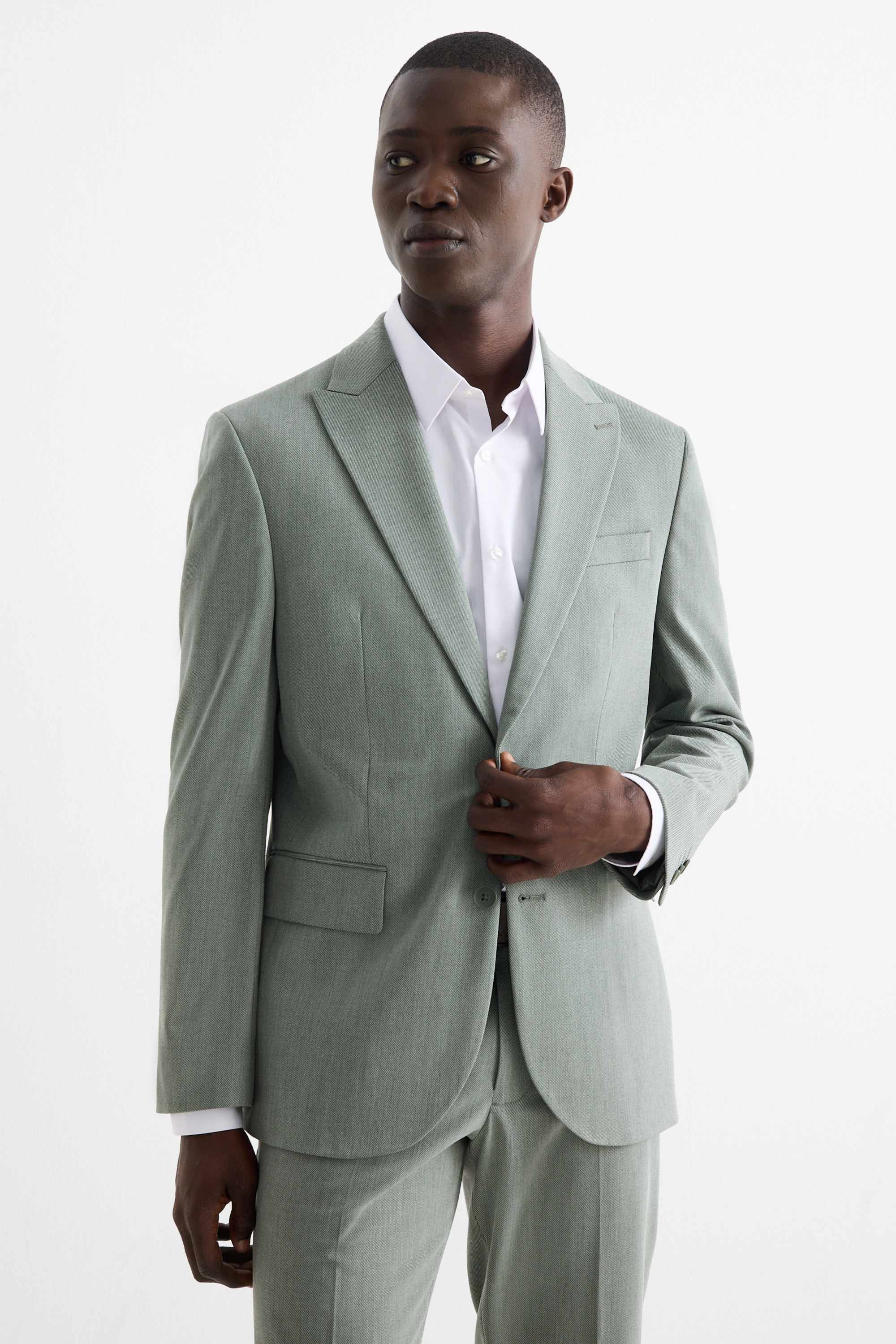 Mix & match tailored jacket - slim fit - Flex green