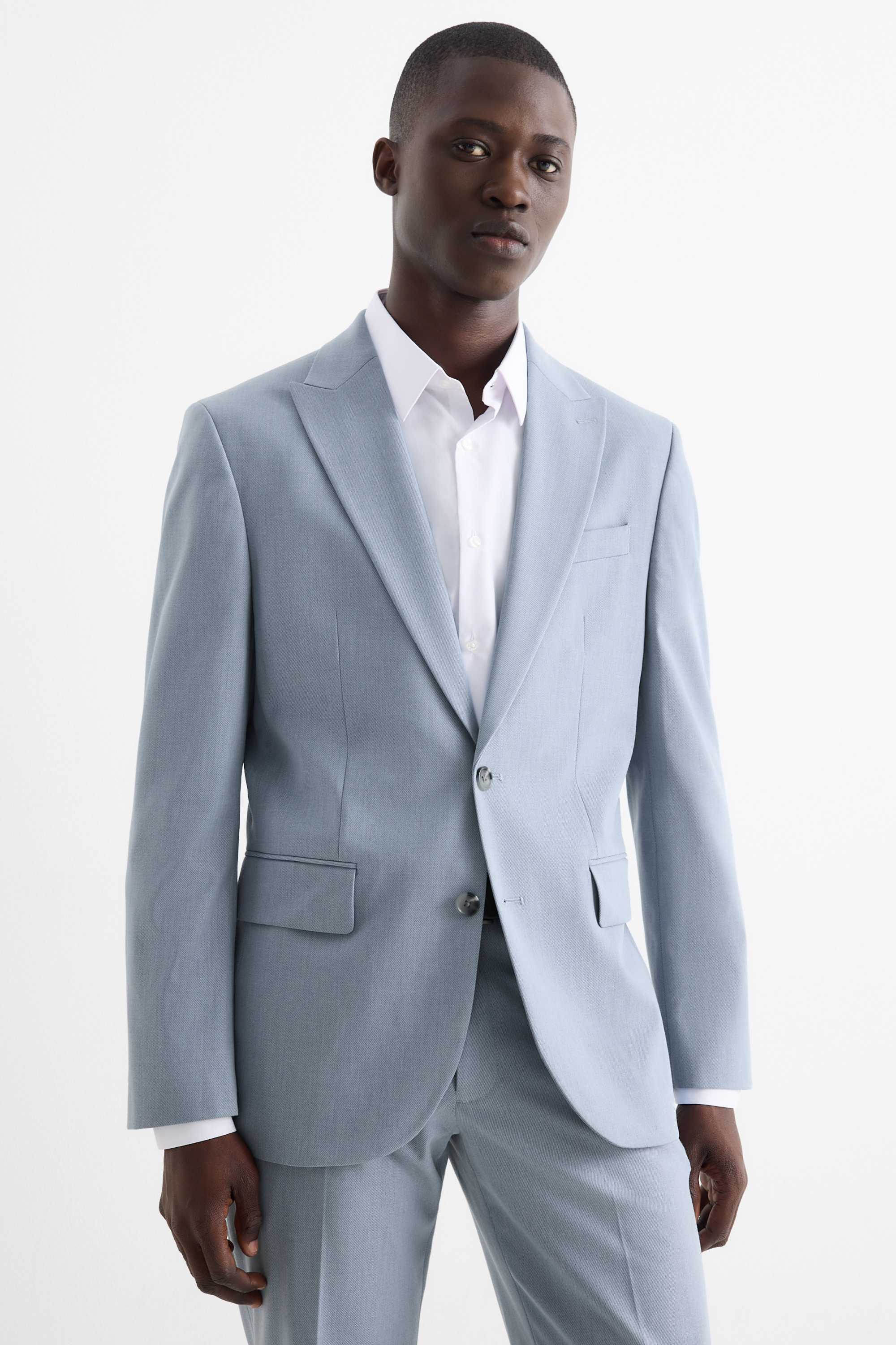 Mix & match tailored jacket - slim fit - Flex light blue