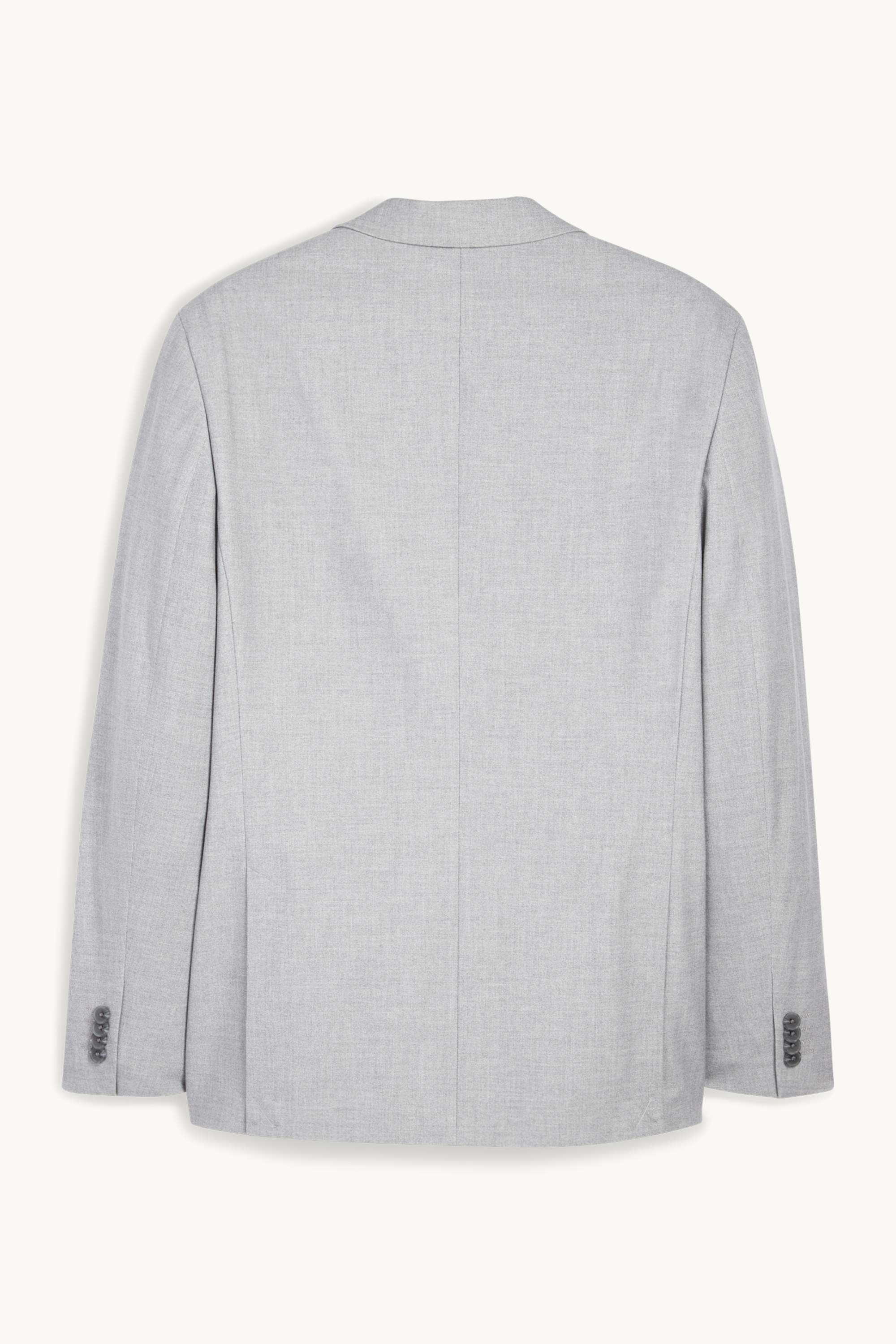 Mix & match tailored jacket - regular fit - Flex light gray