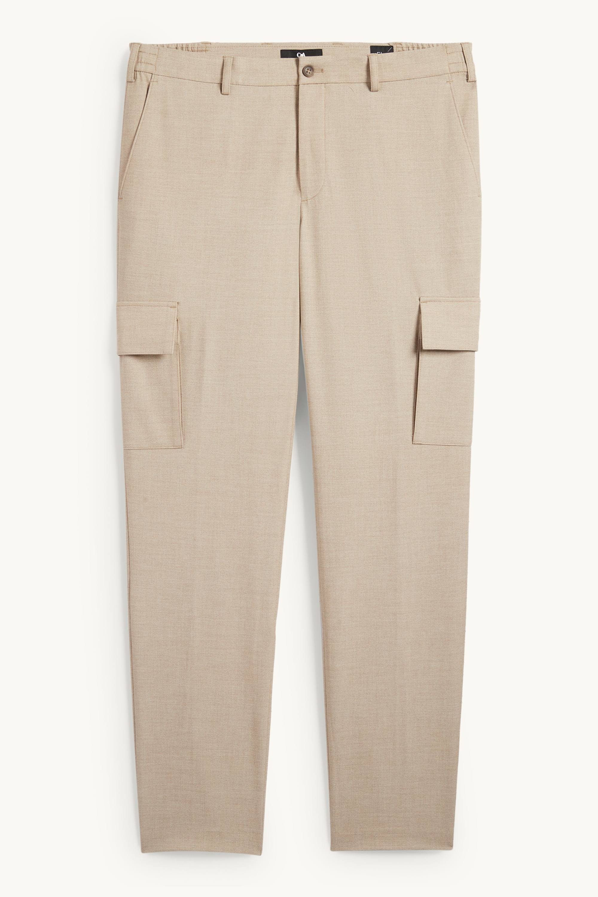 Mix & match suit trousers - regular fit - Flex beige
