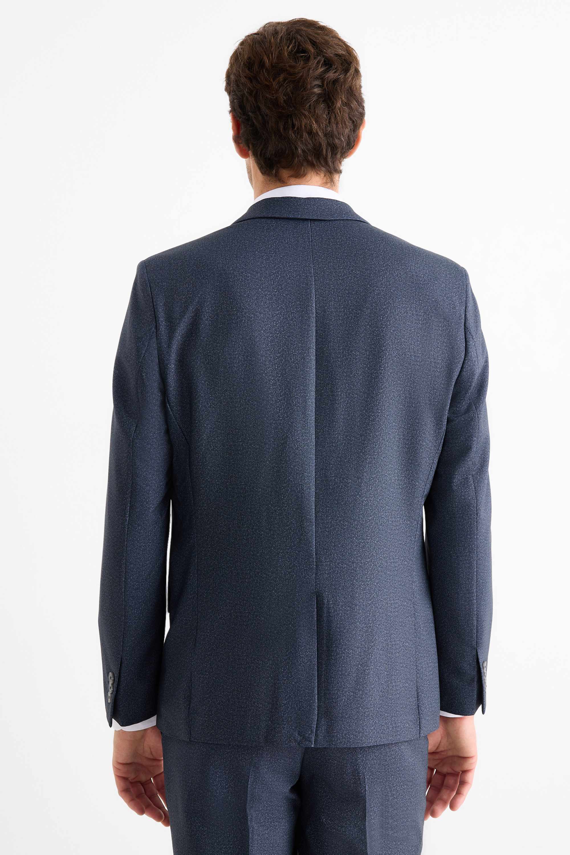 Mix & match tailored jacket - slim fit - Flex dark blue