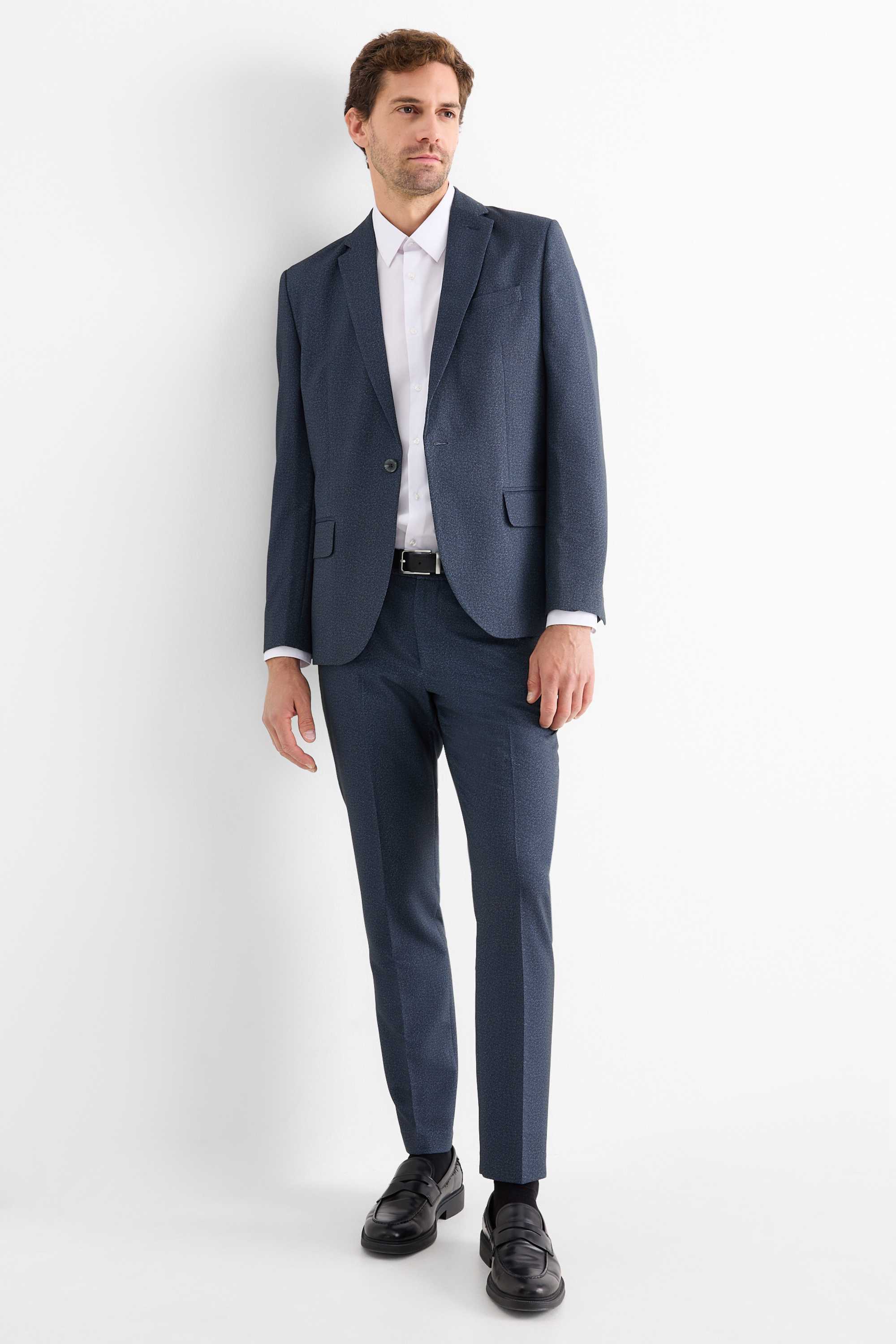 Mix & match tailored jacket - slim fit - Flex dark blue