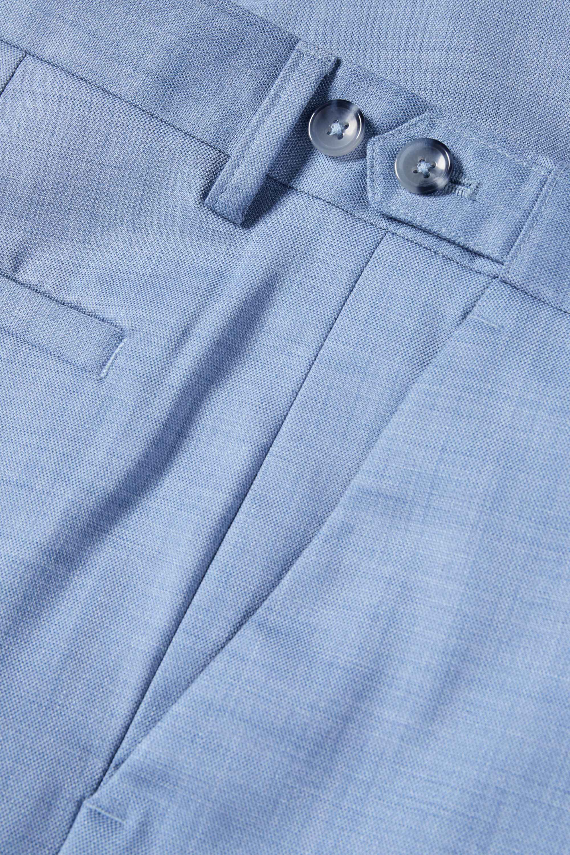 Mix & match suit trousers - regular fit - stretch light blue