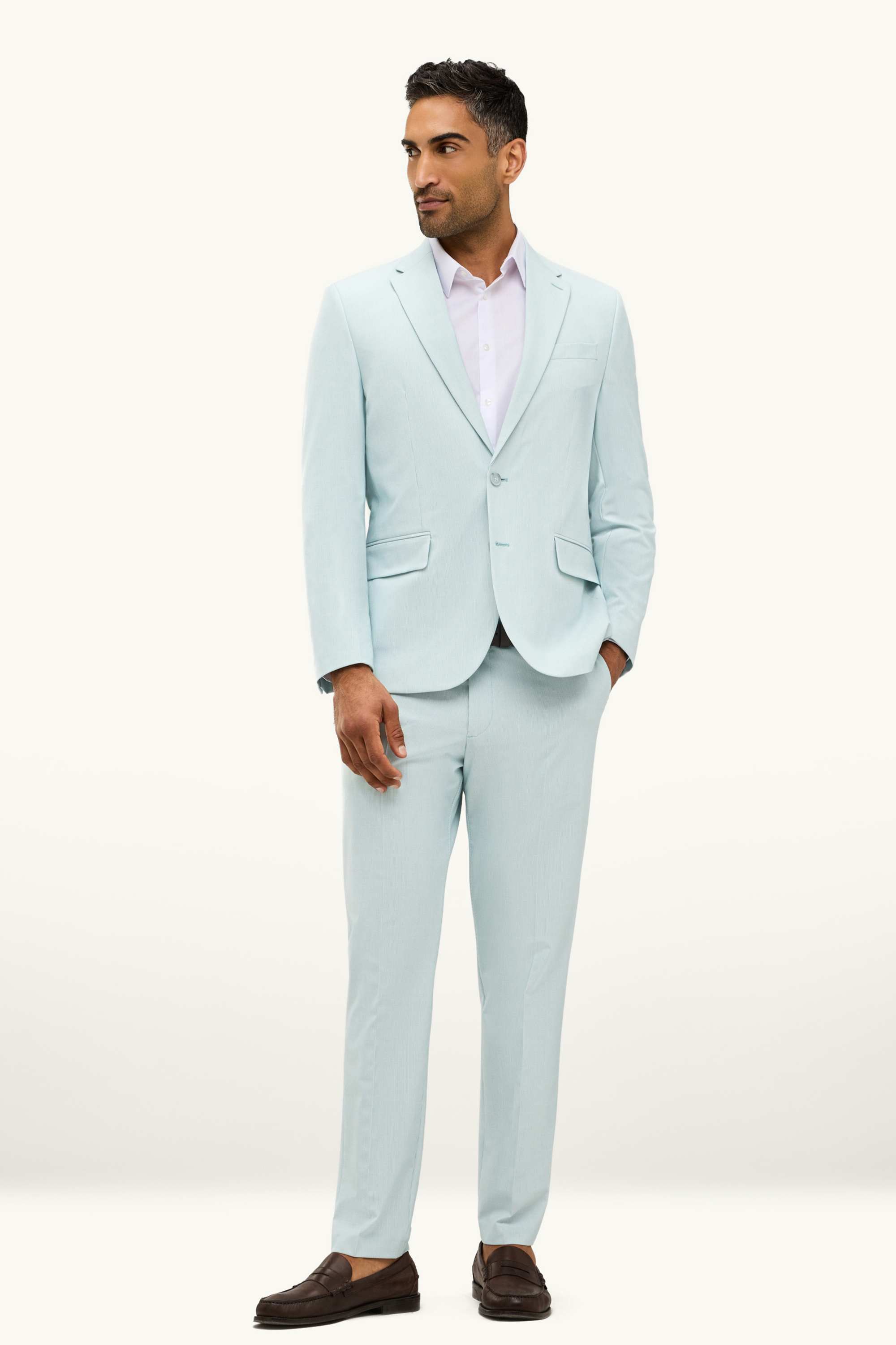 Mix & match tailored jacket - slim fit light green
