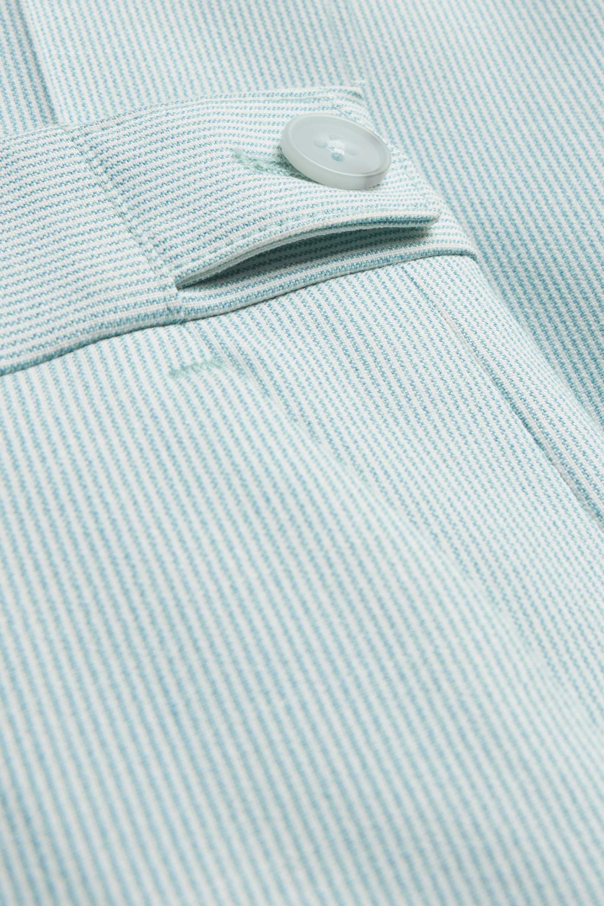 Mix & match suit trousers - slim fit - striped light green