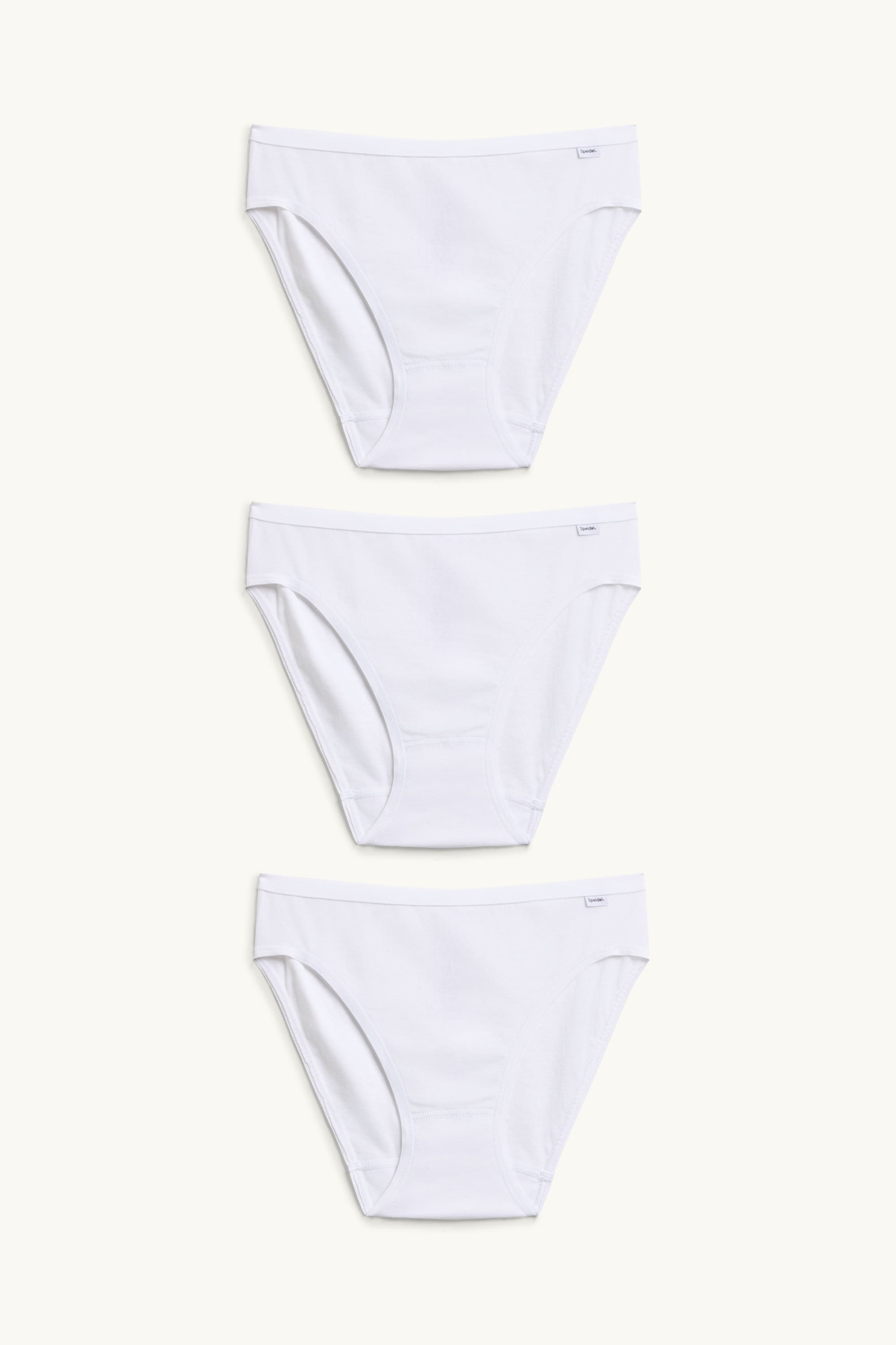 Multipack of 3 - knickers white