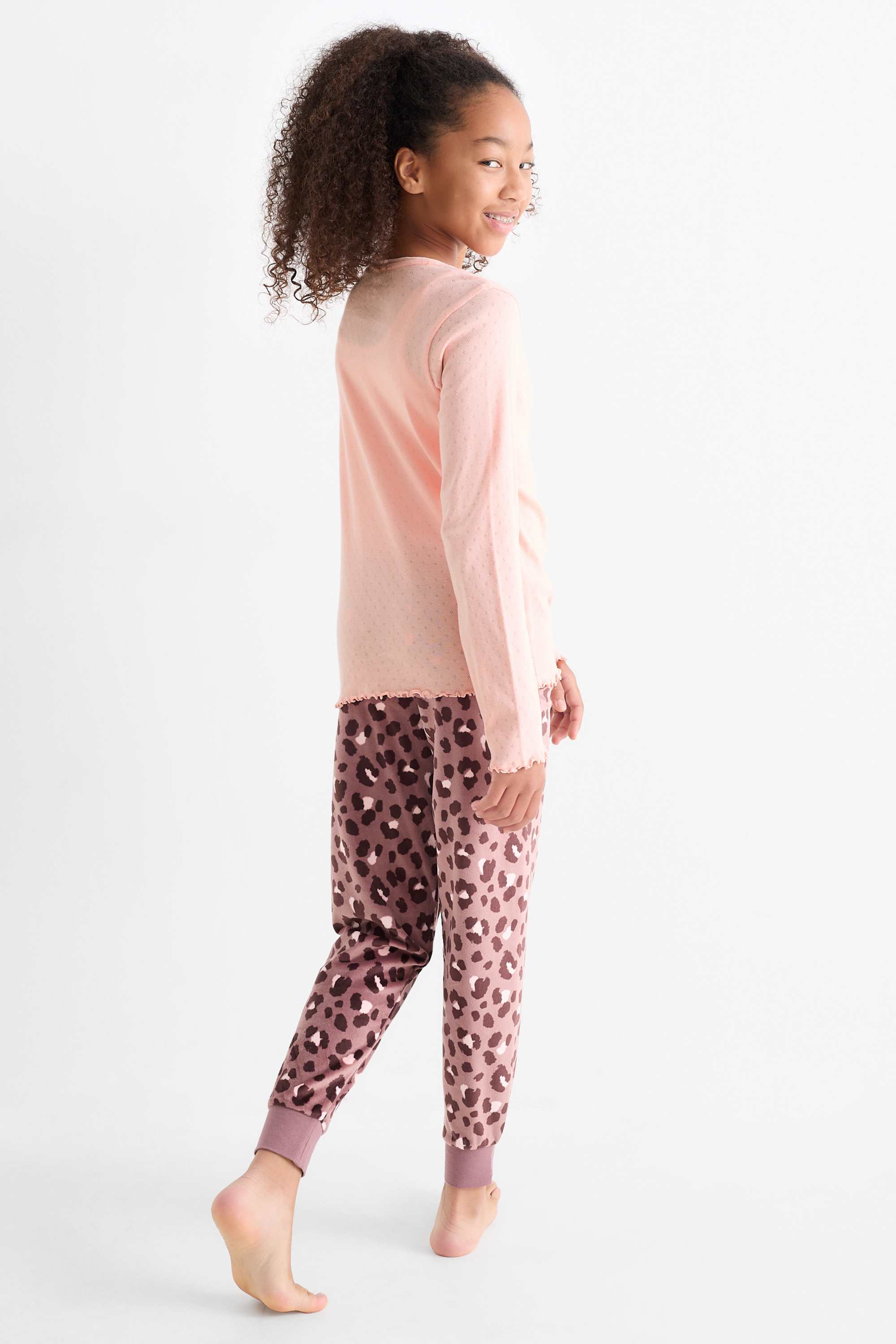 Multipack of 2 - pyjama top rose