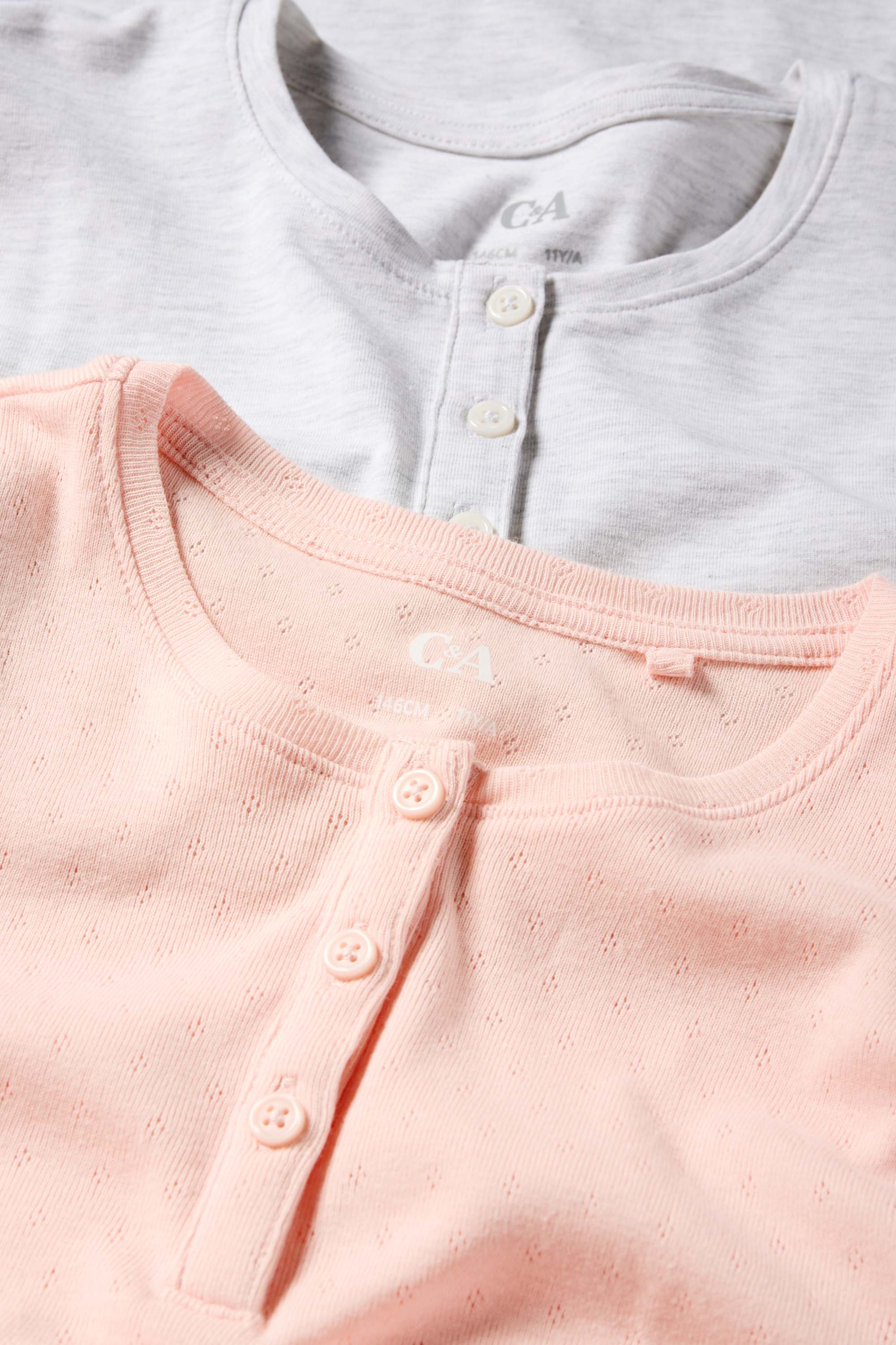 Multipack of 2 - pyjama top rose