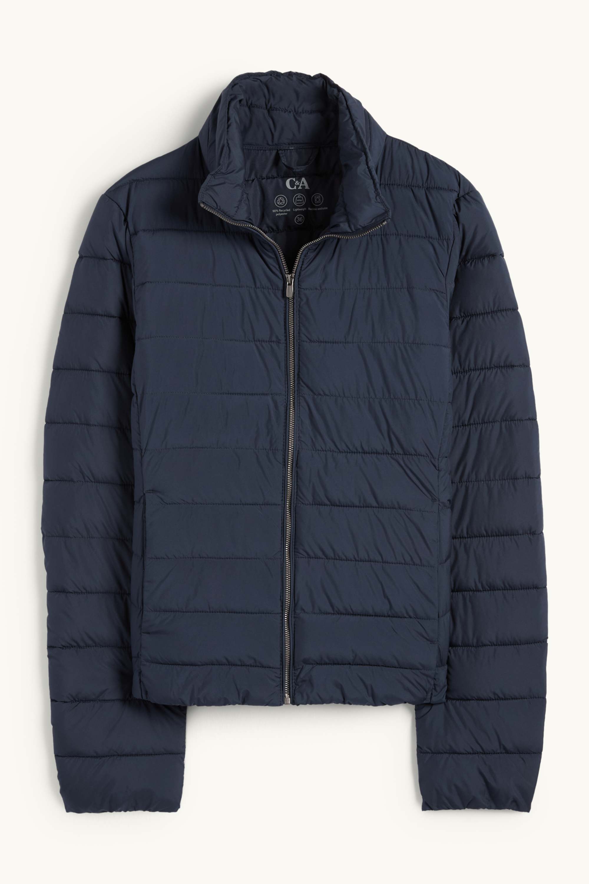 Quilted jacket dark blue
