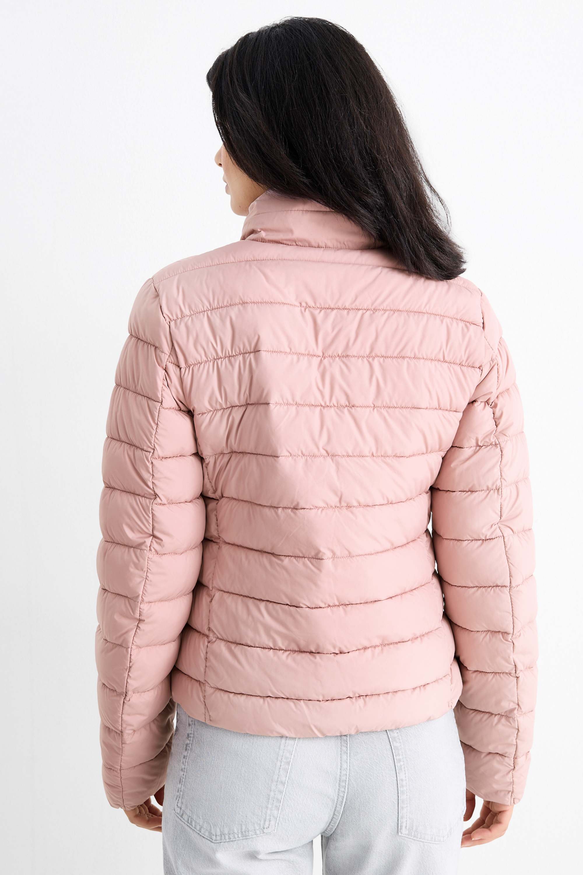 Quilted jacket rose