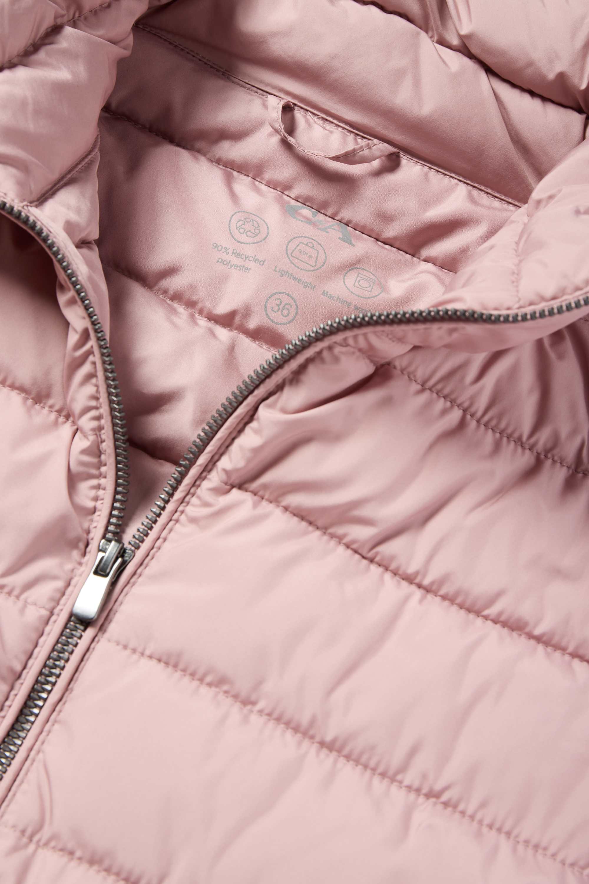 Quilted jacket rose