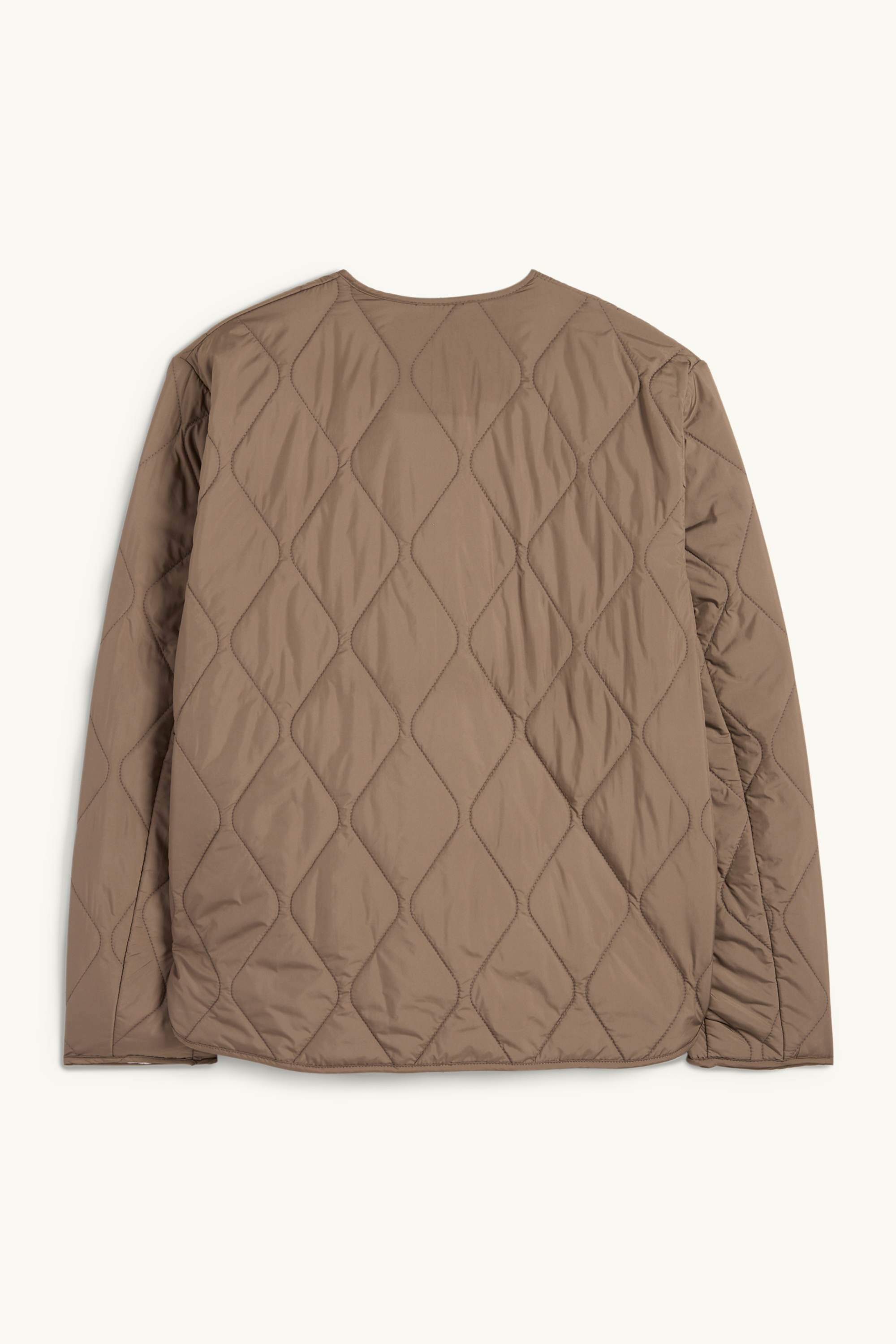 Quilted jacket brown