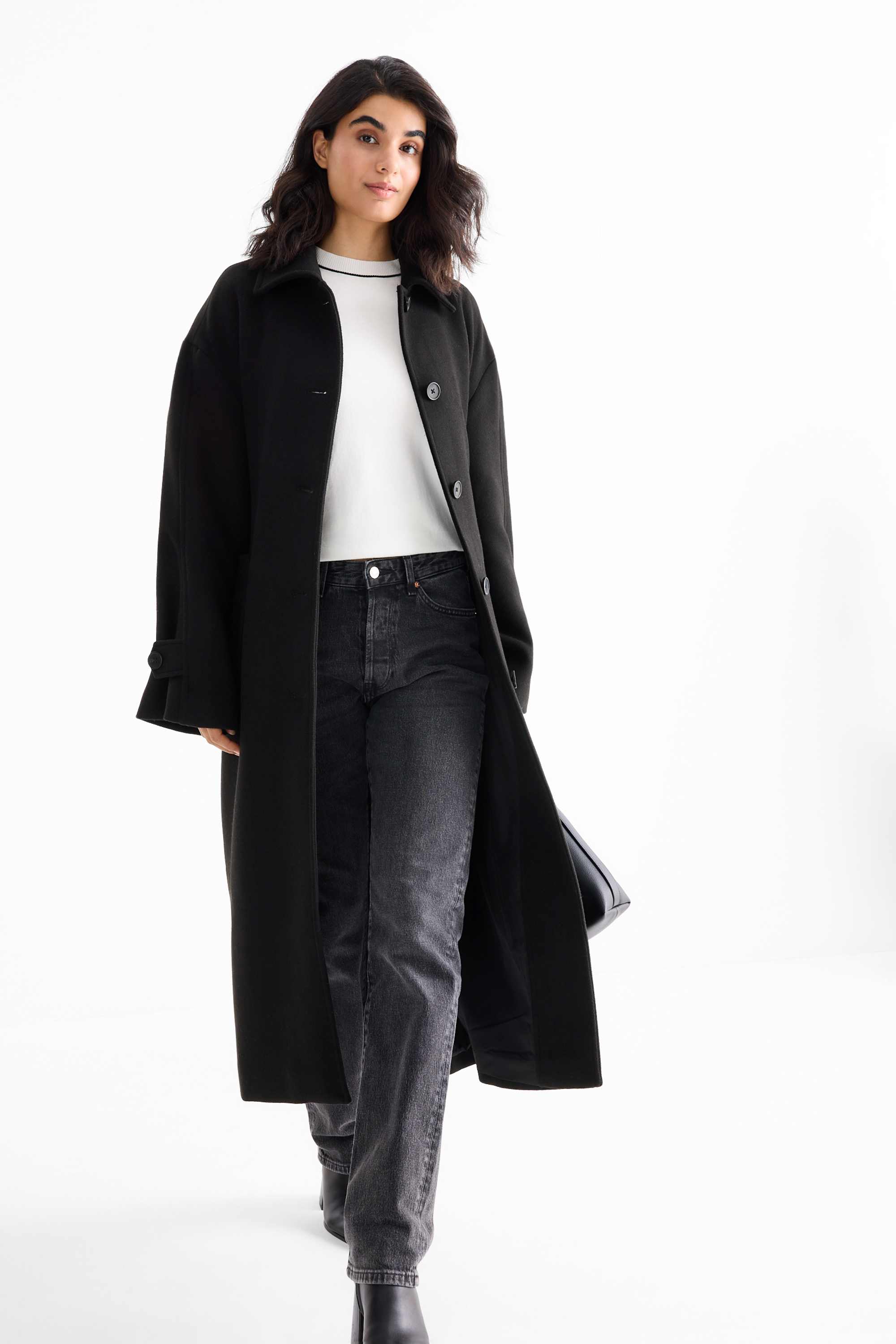 Coat black