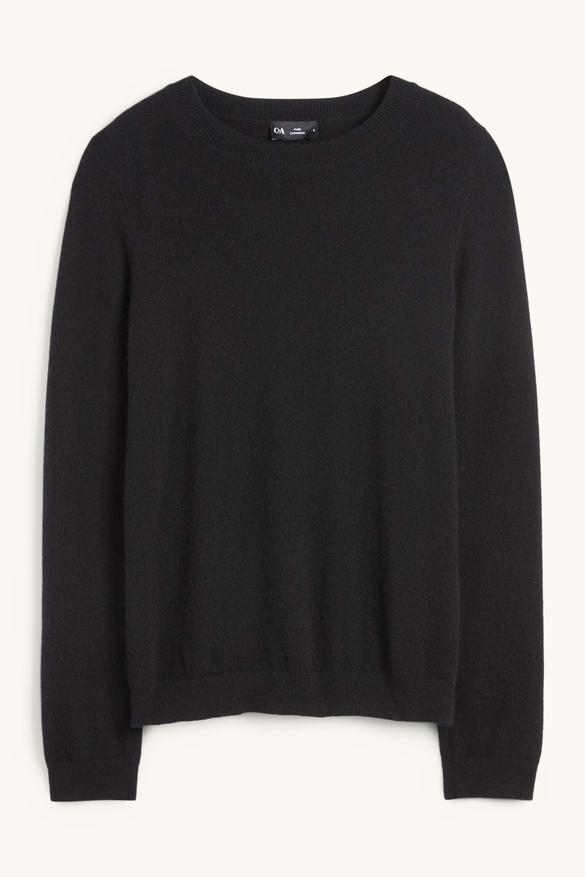 Cashmere jumper black