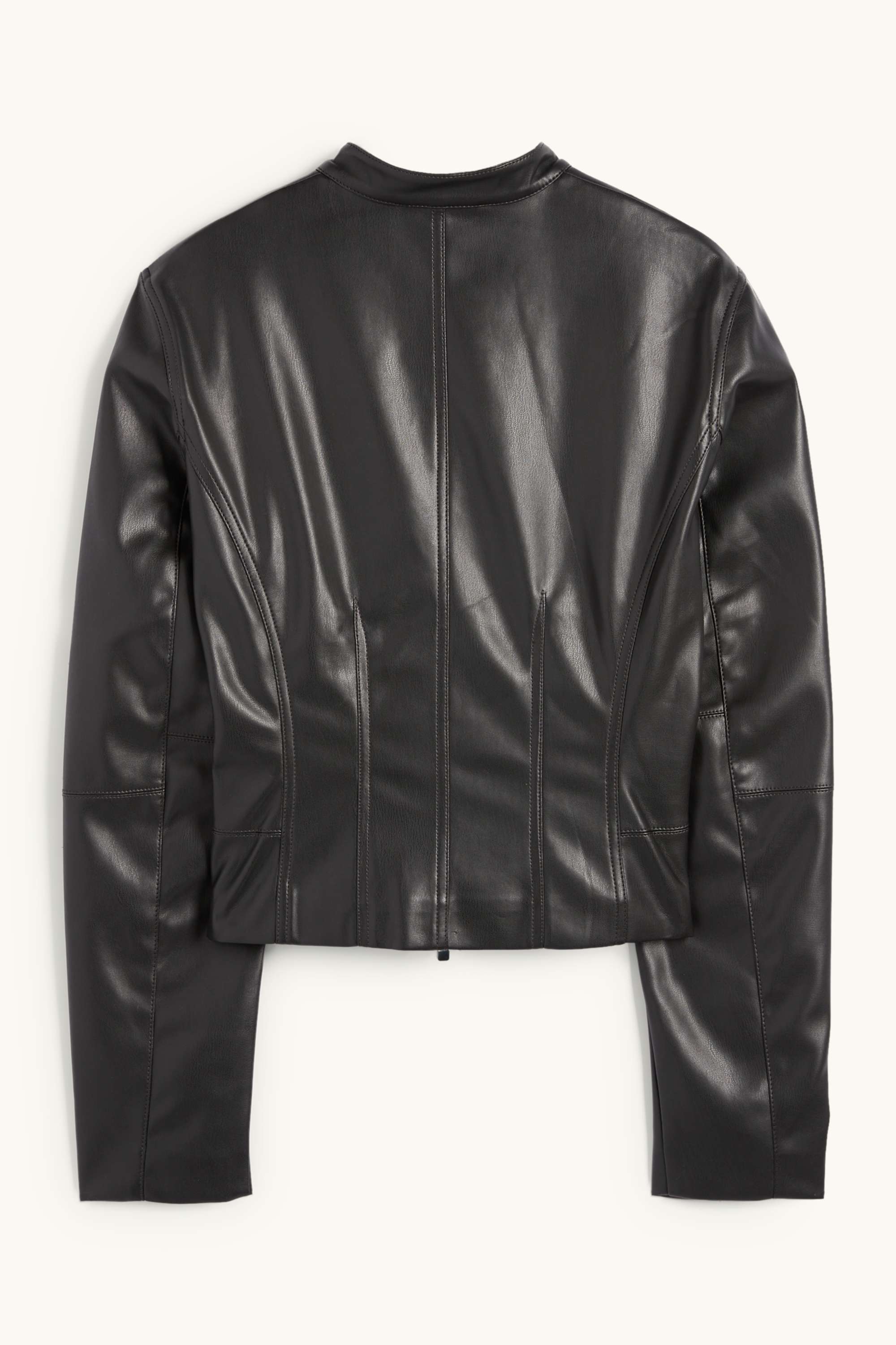 Jacket - faux leather black