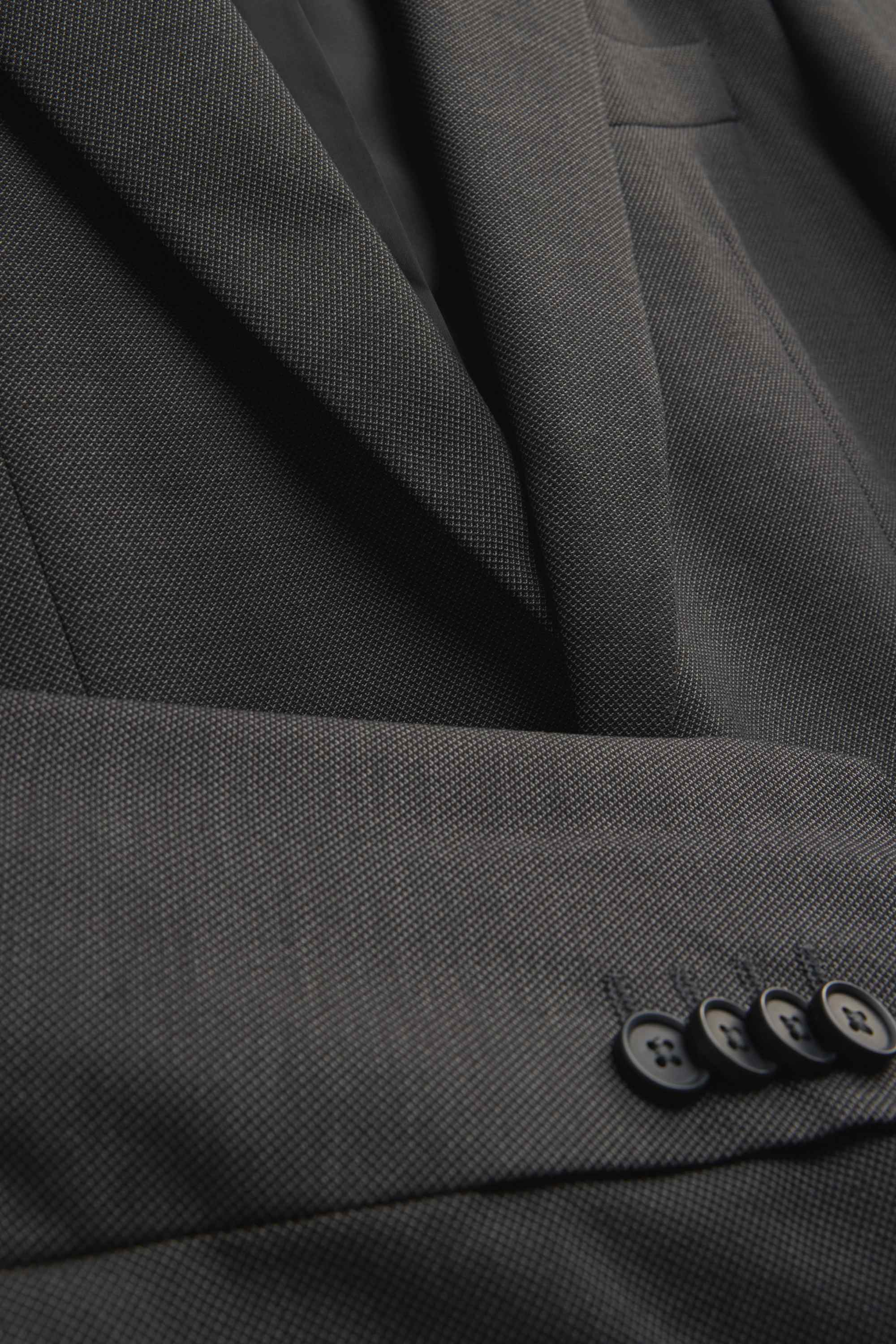 Suit with tie - slim fit - 4 piece black