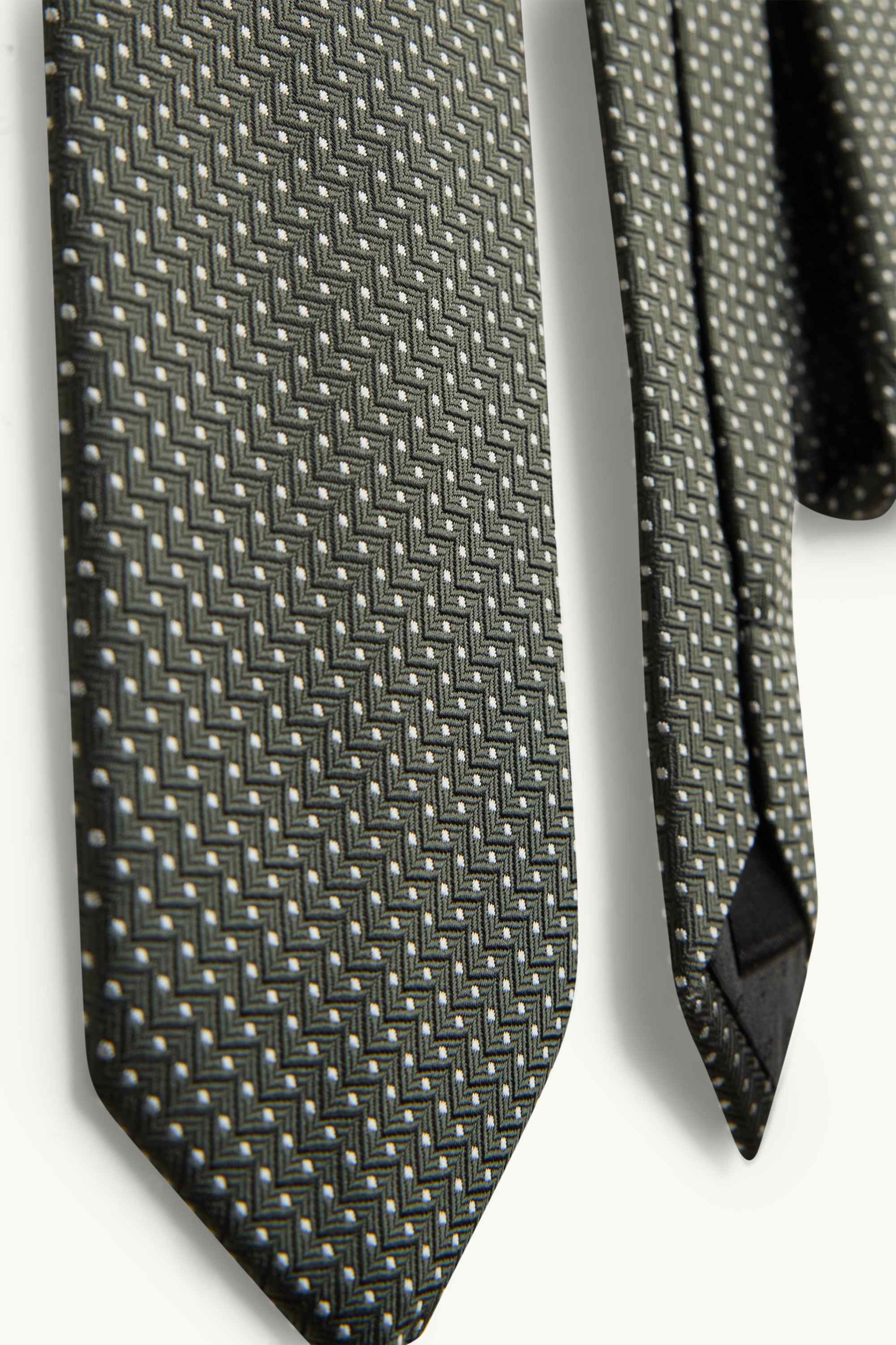 Suit with tie - slim fit - 4 piece green