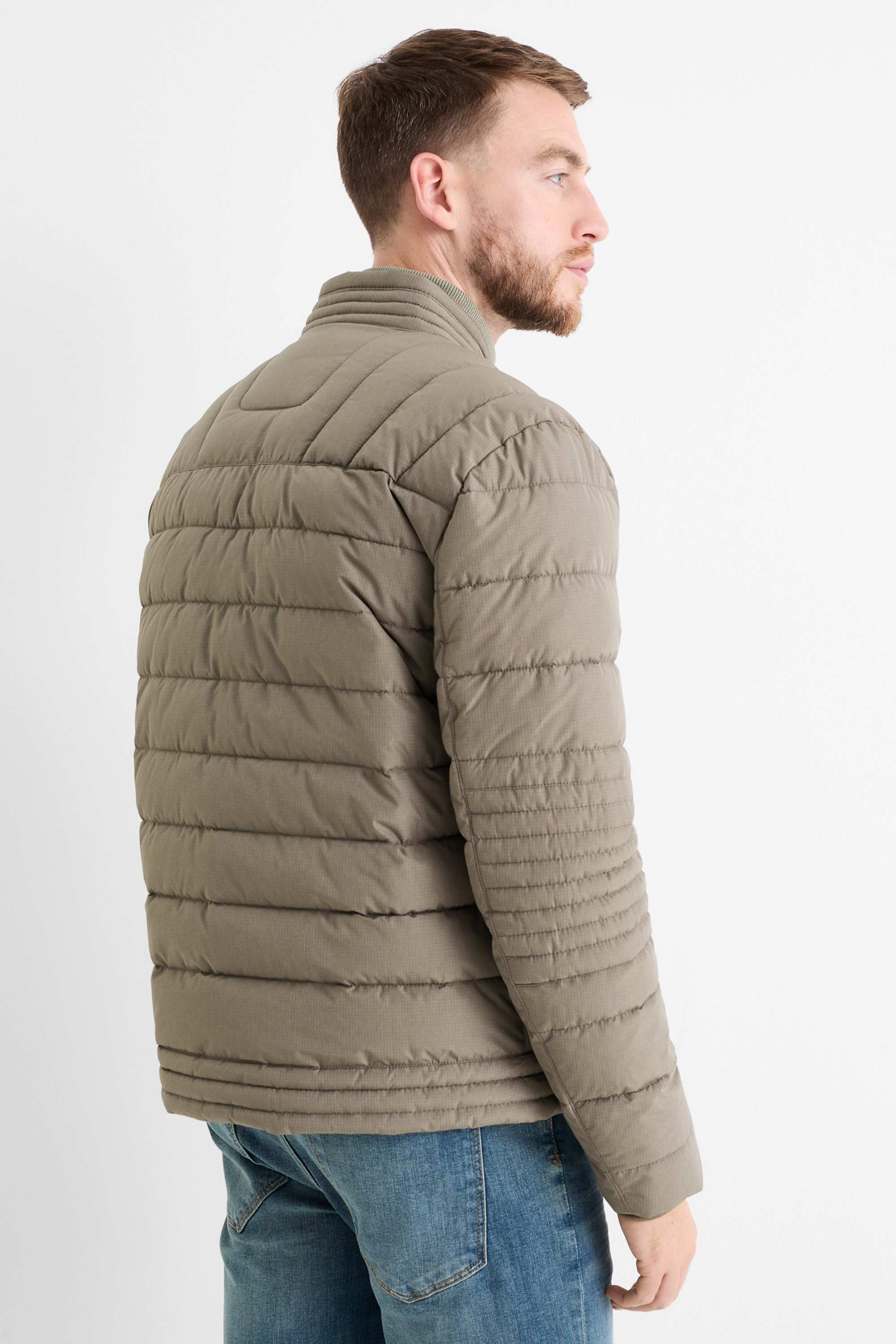 Quilted jacket green
