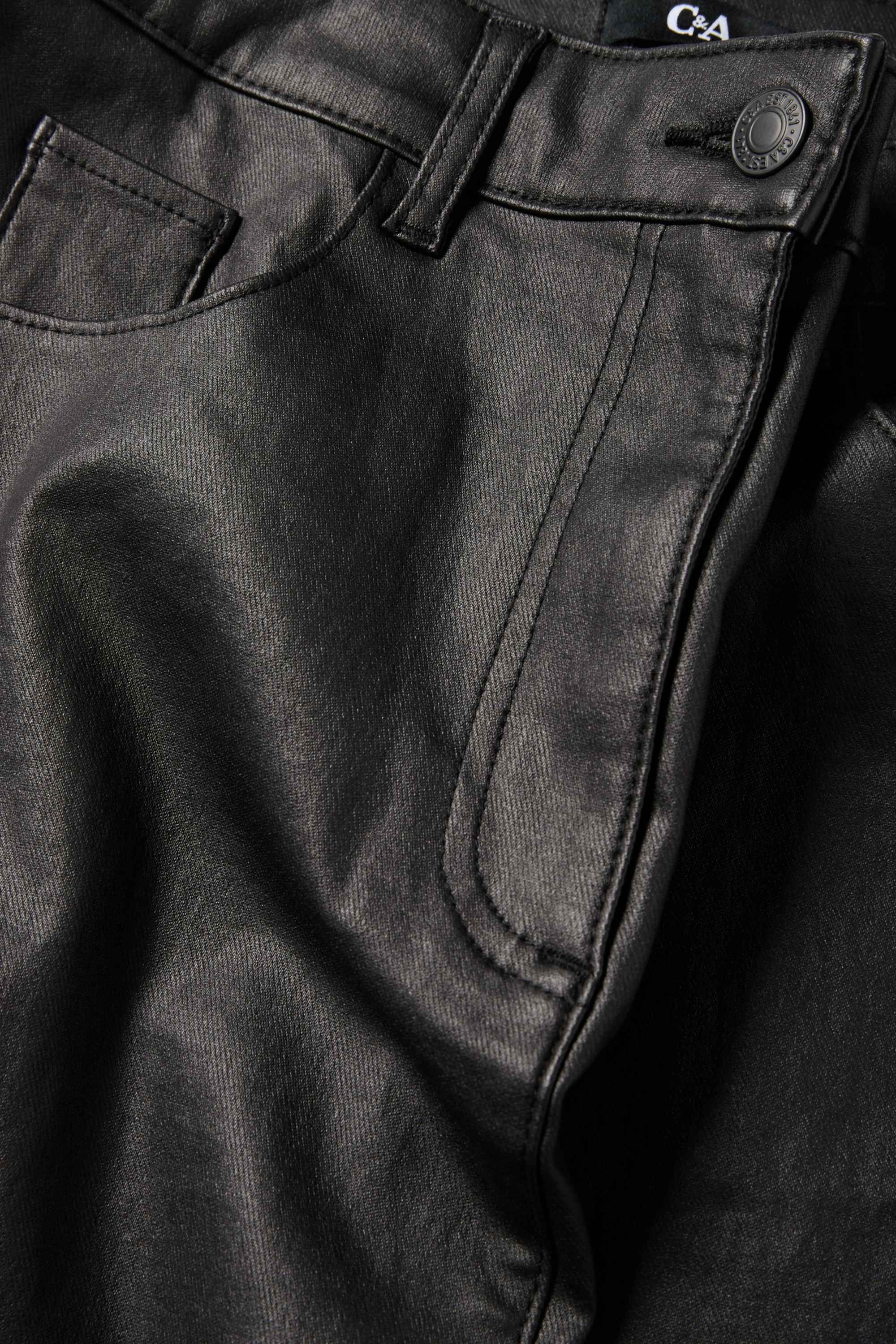 Miniskirt - shiny black