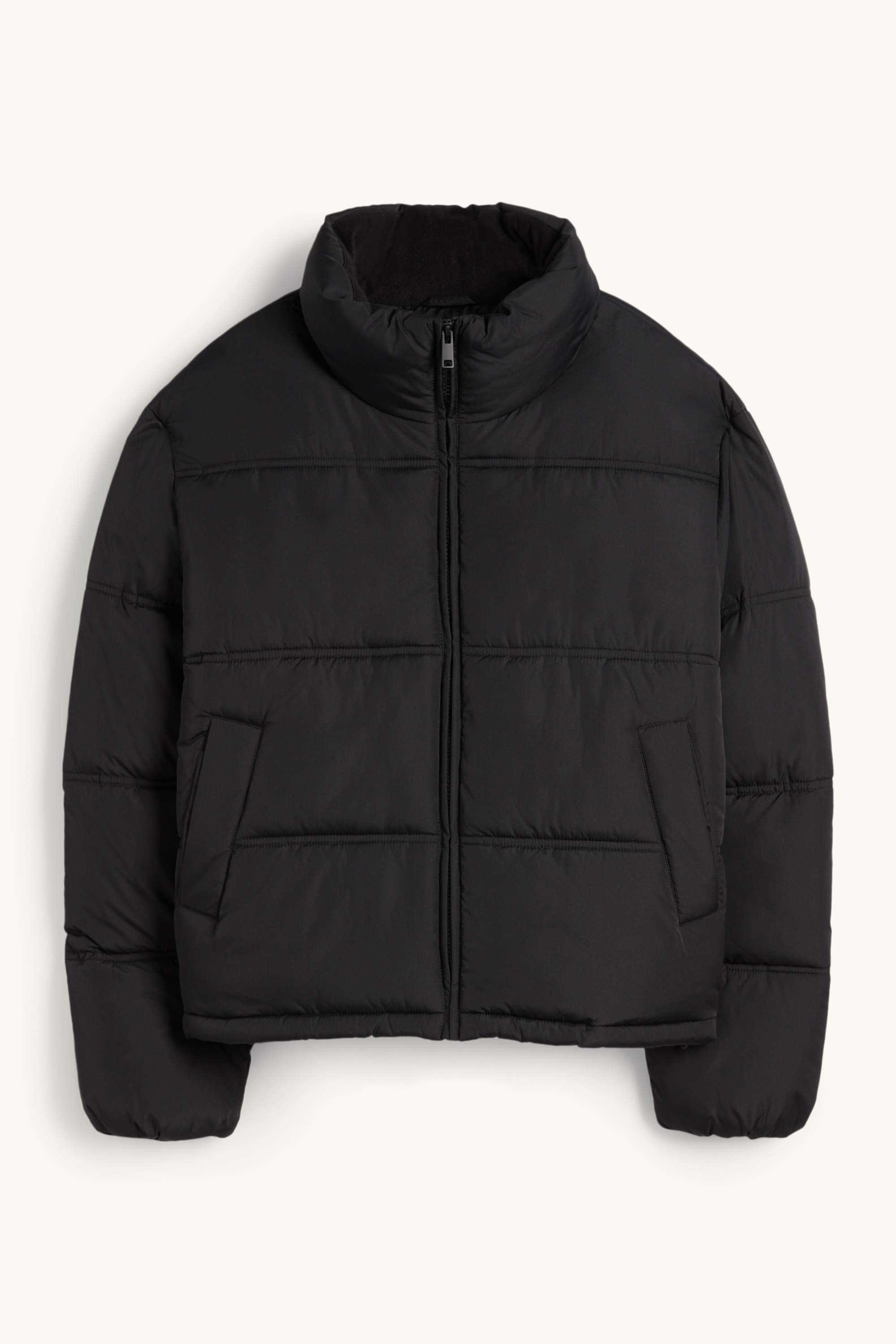 Quilted jacket black