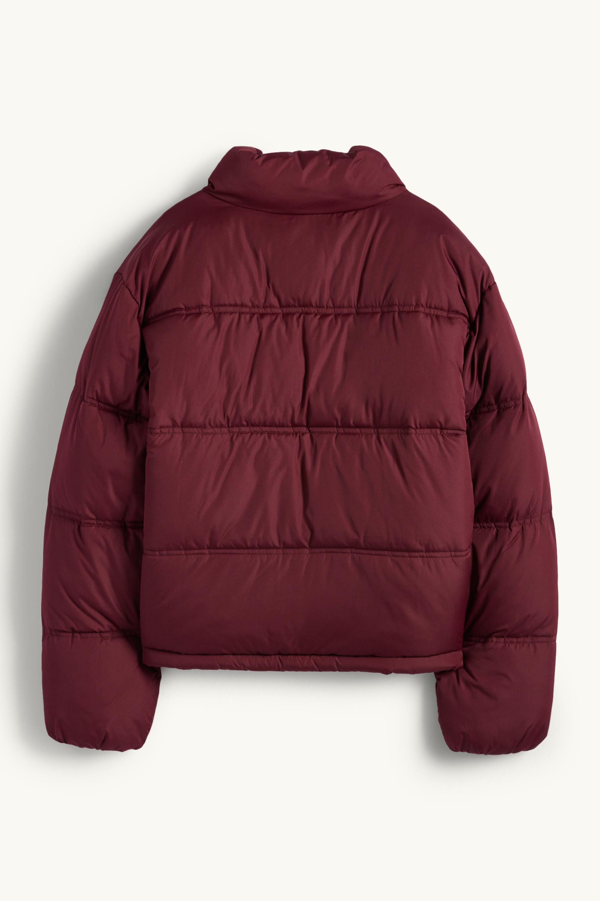 Quilted jacket bordeaux