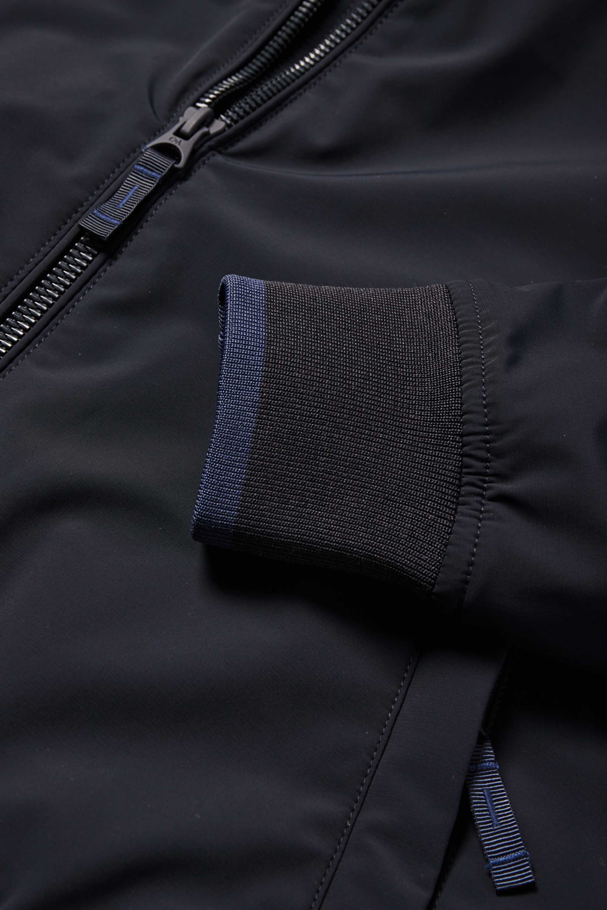 Bomber jacket - lined - water-repellent dark blue