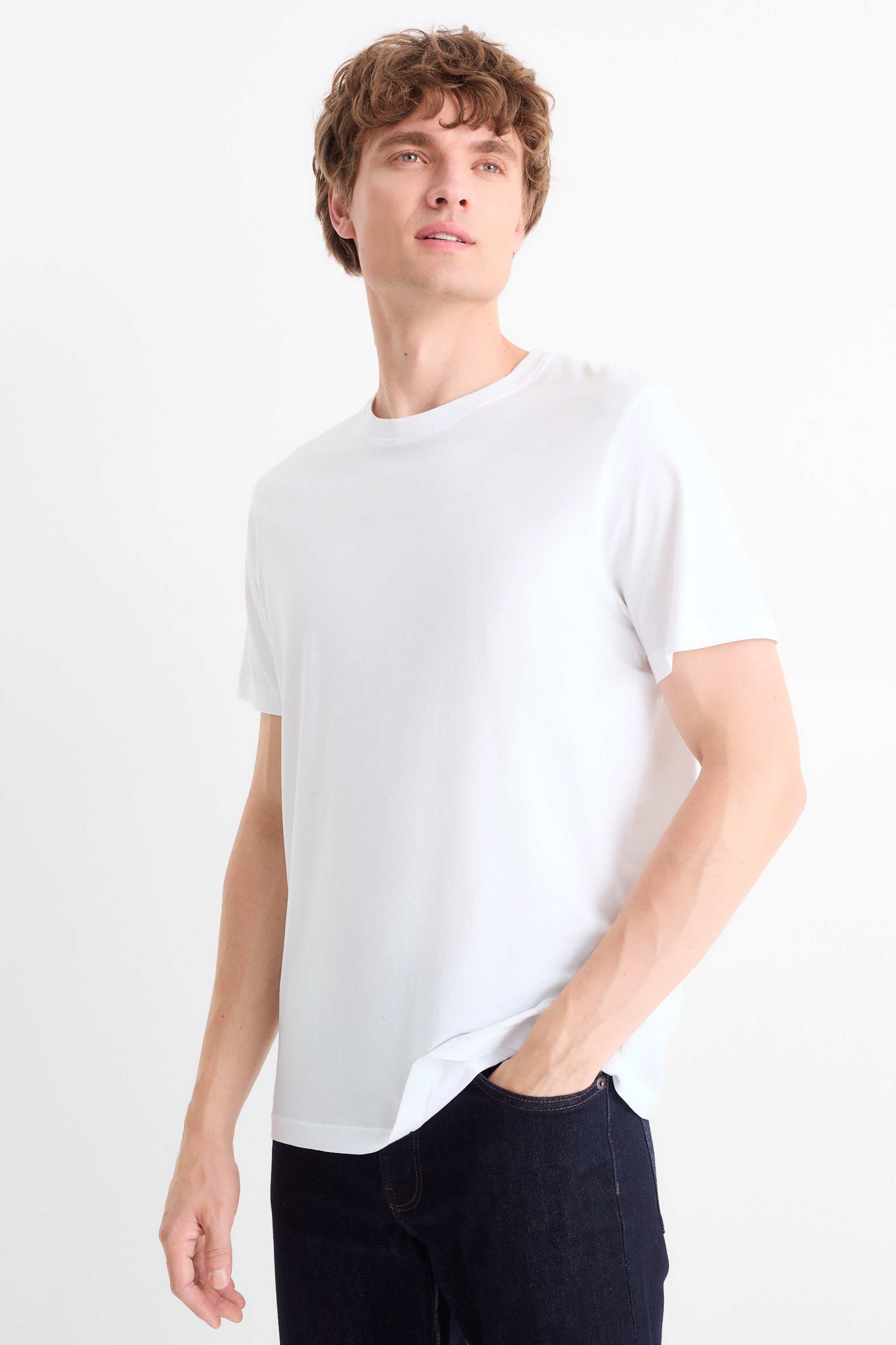T-shirt - regular fit white