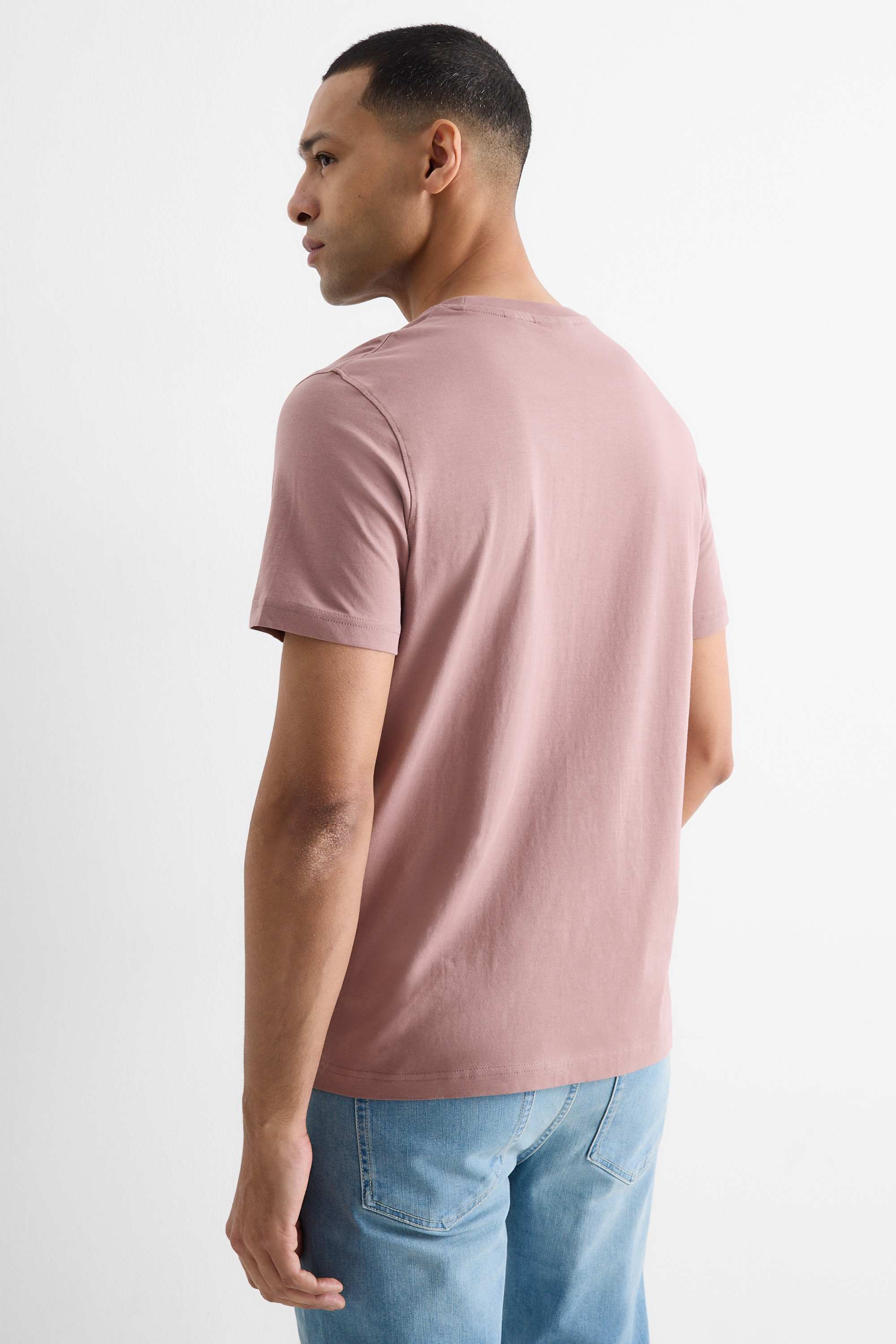 T-shirt - regular fit light violet