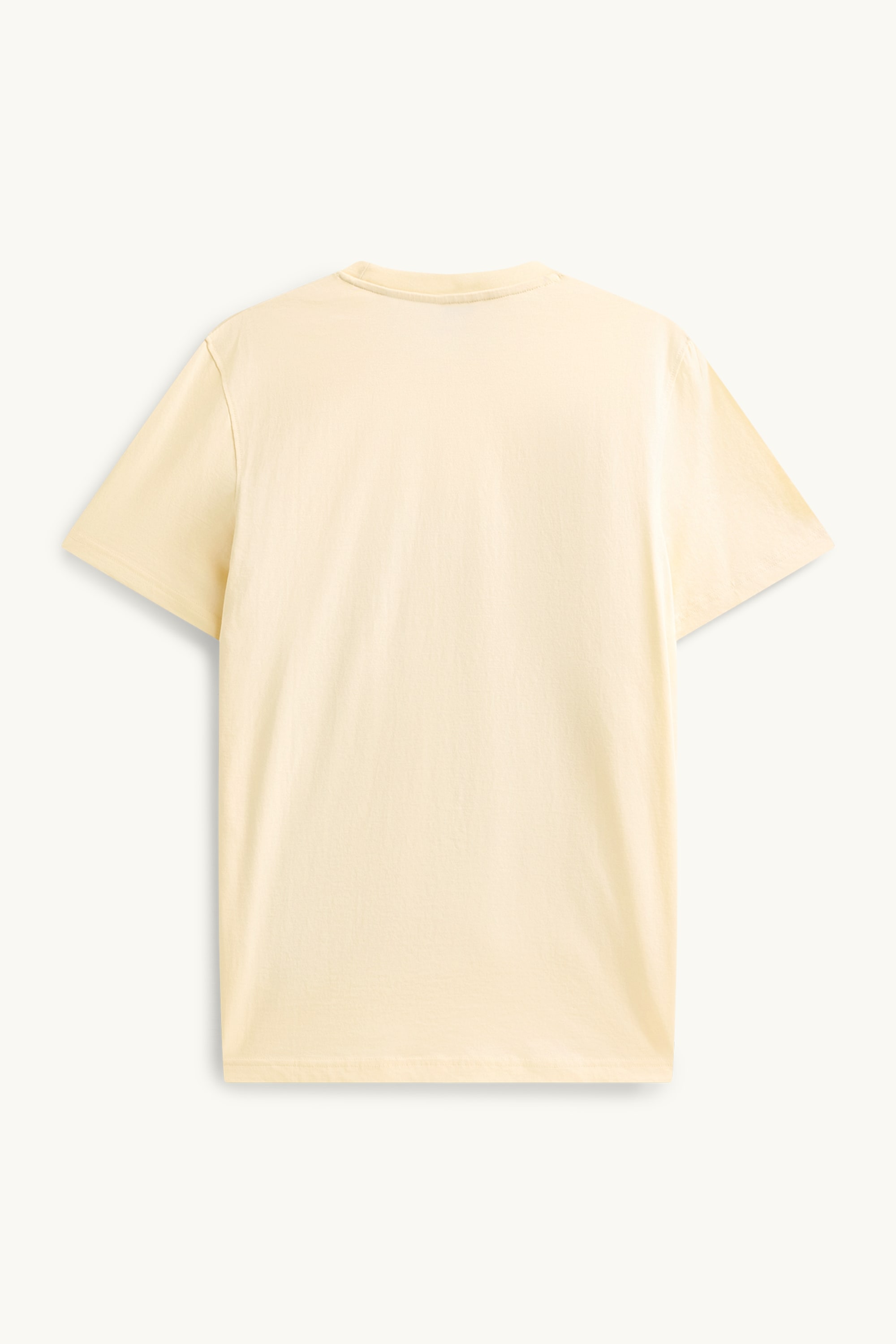T-shirt - regular fit creme