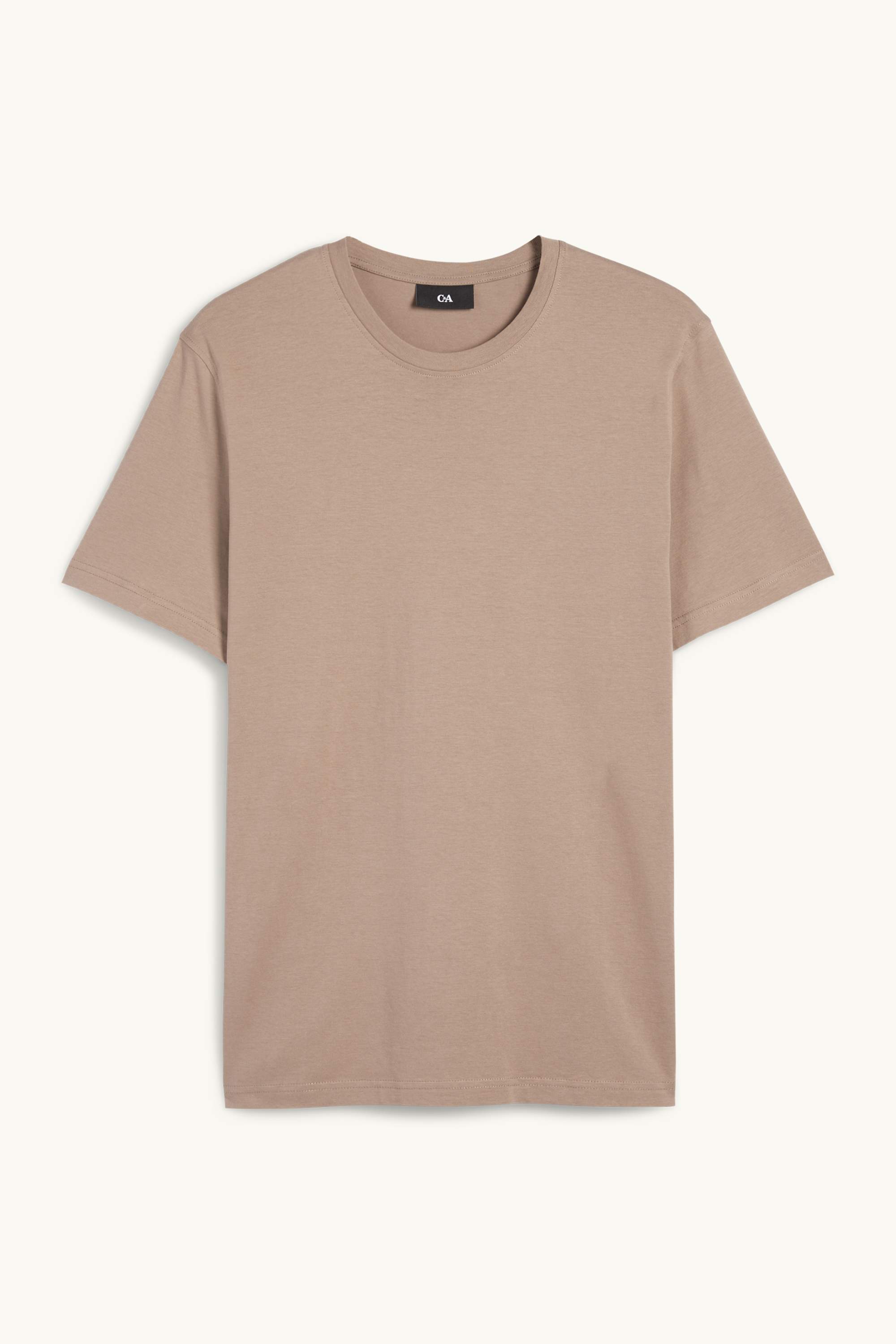 T-shirt - regular fit beige (5)