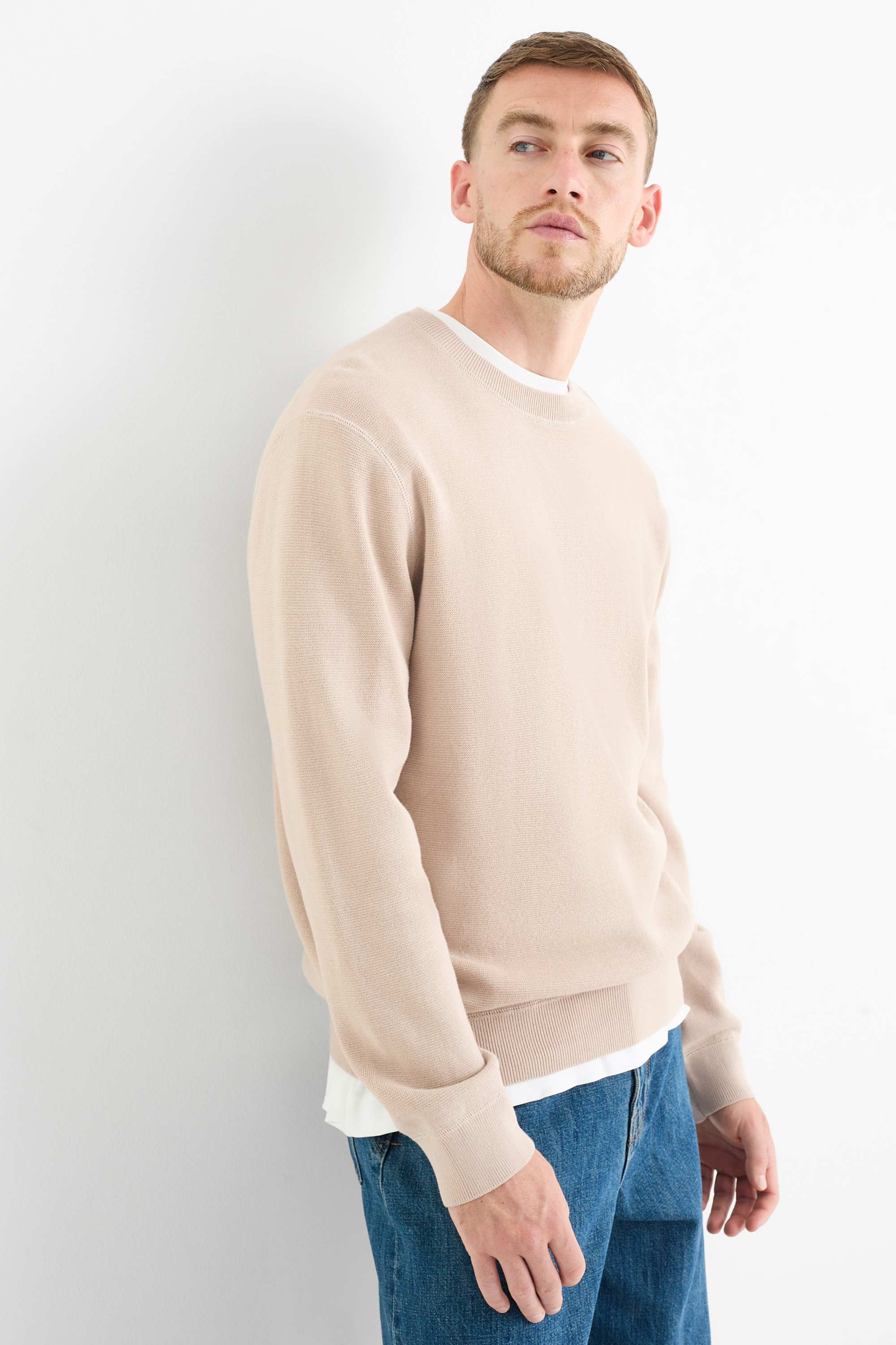Jumper light beige