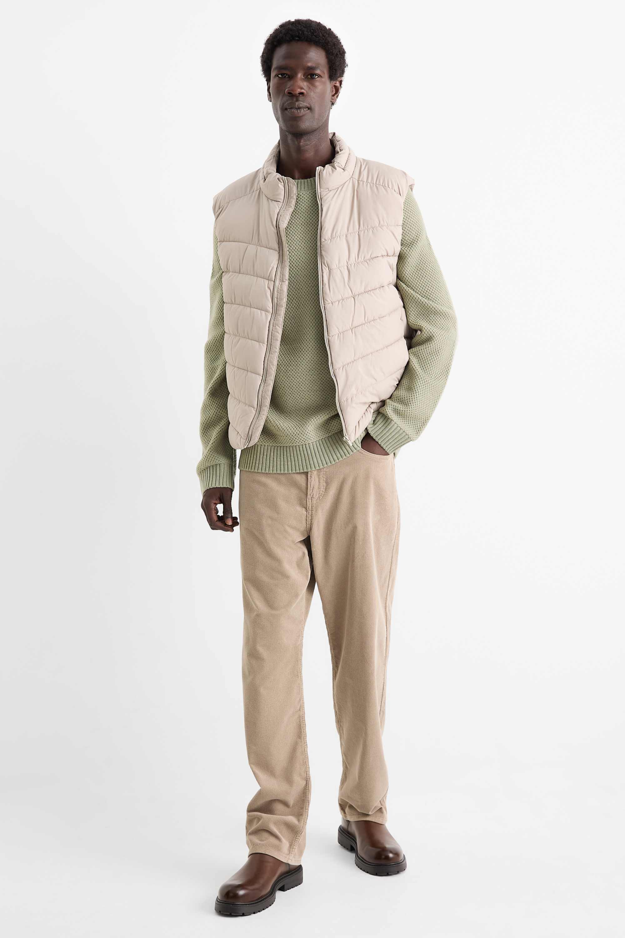 Jumper - textured mint green (6)