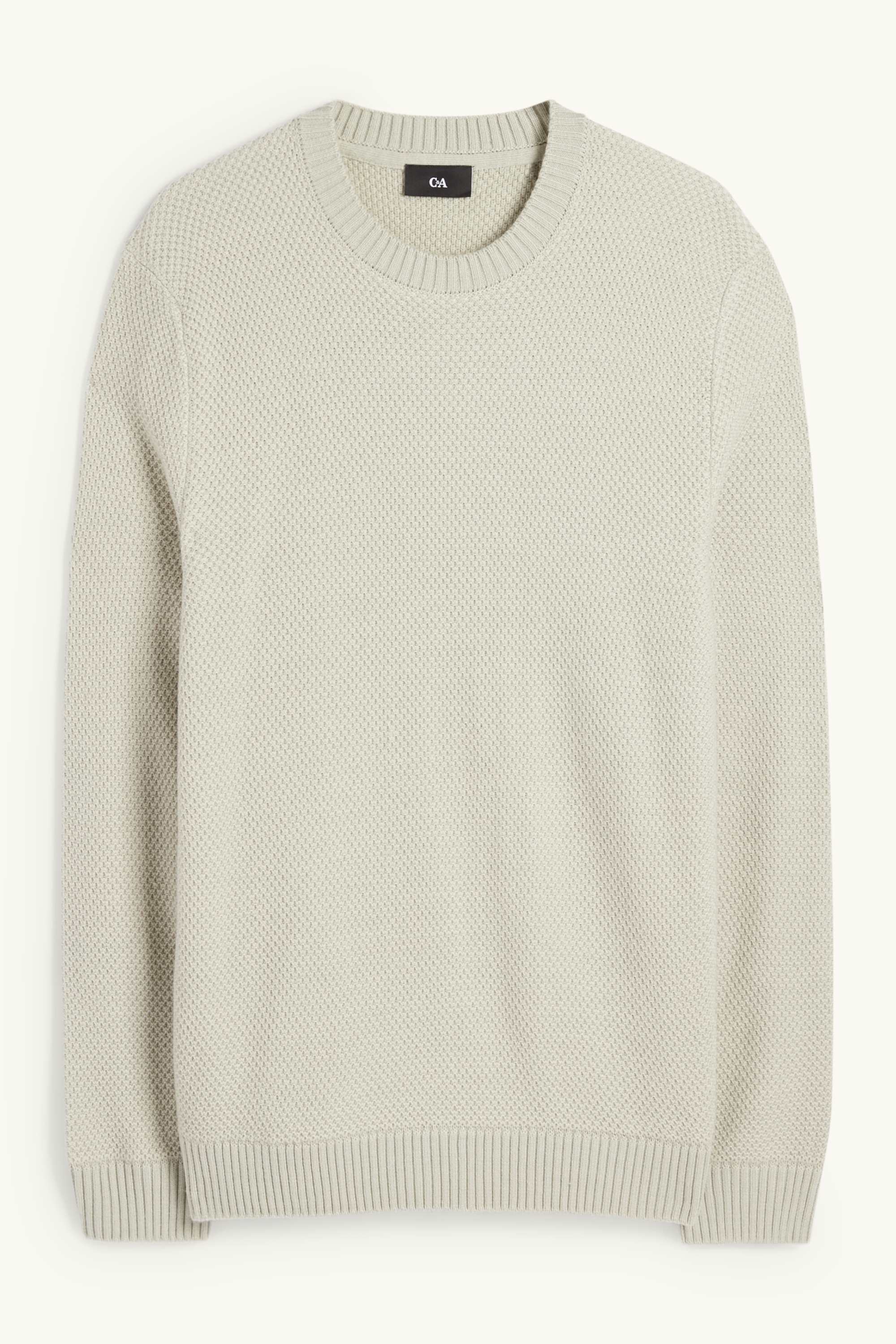 Jumper - textured mint green (7)
