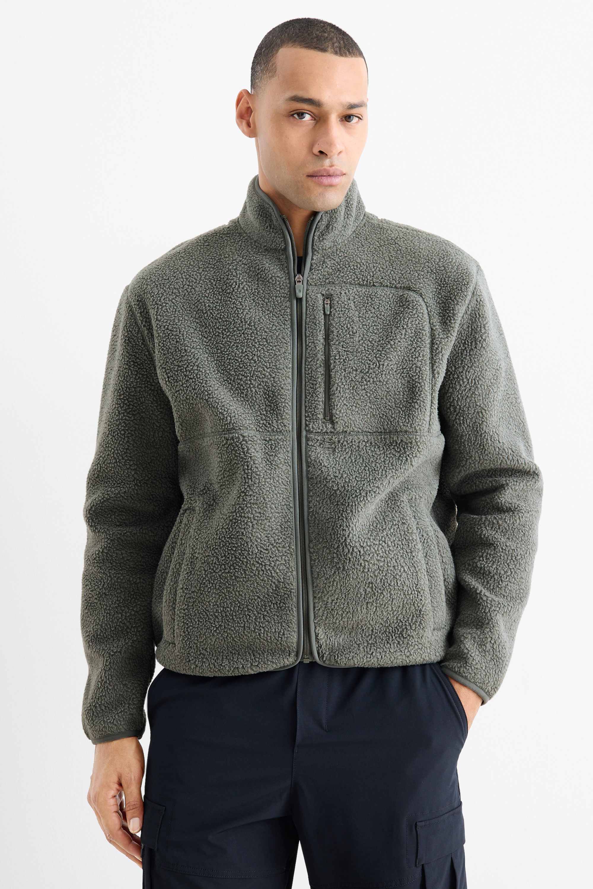 Fleece jacket green