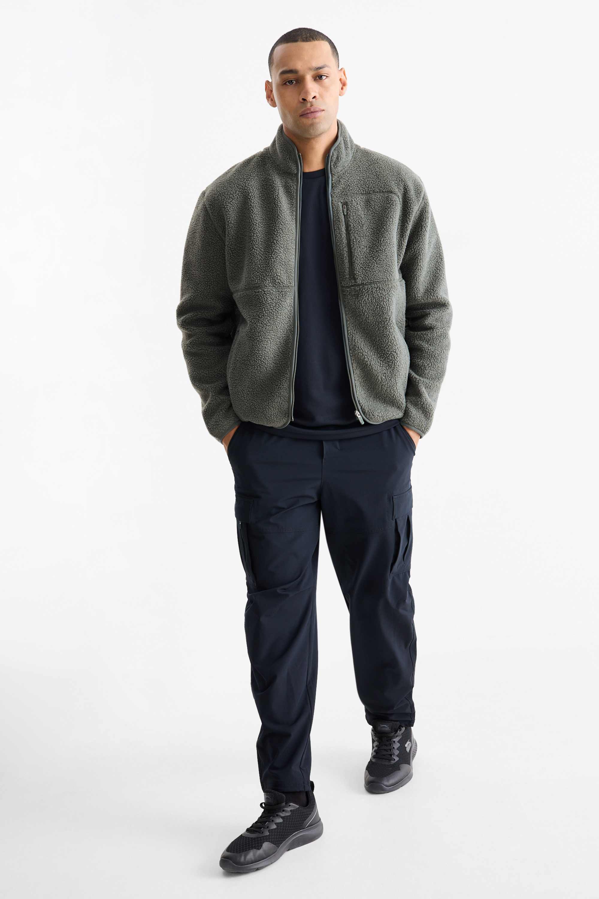 Fleece jacket green