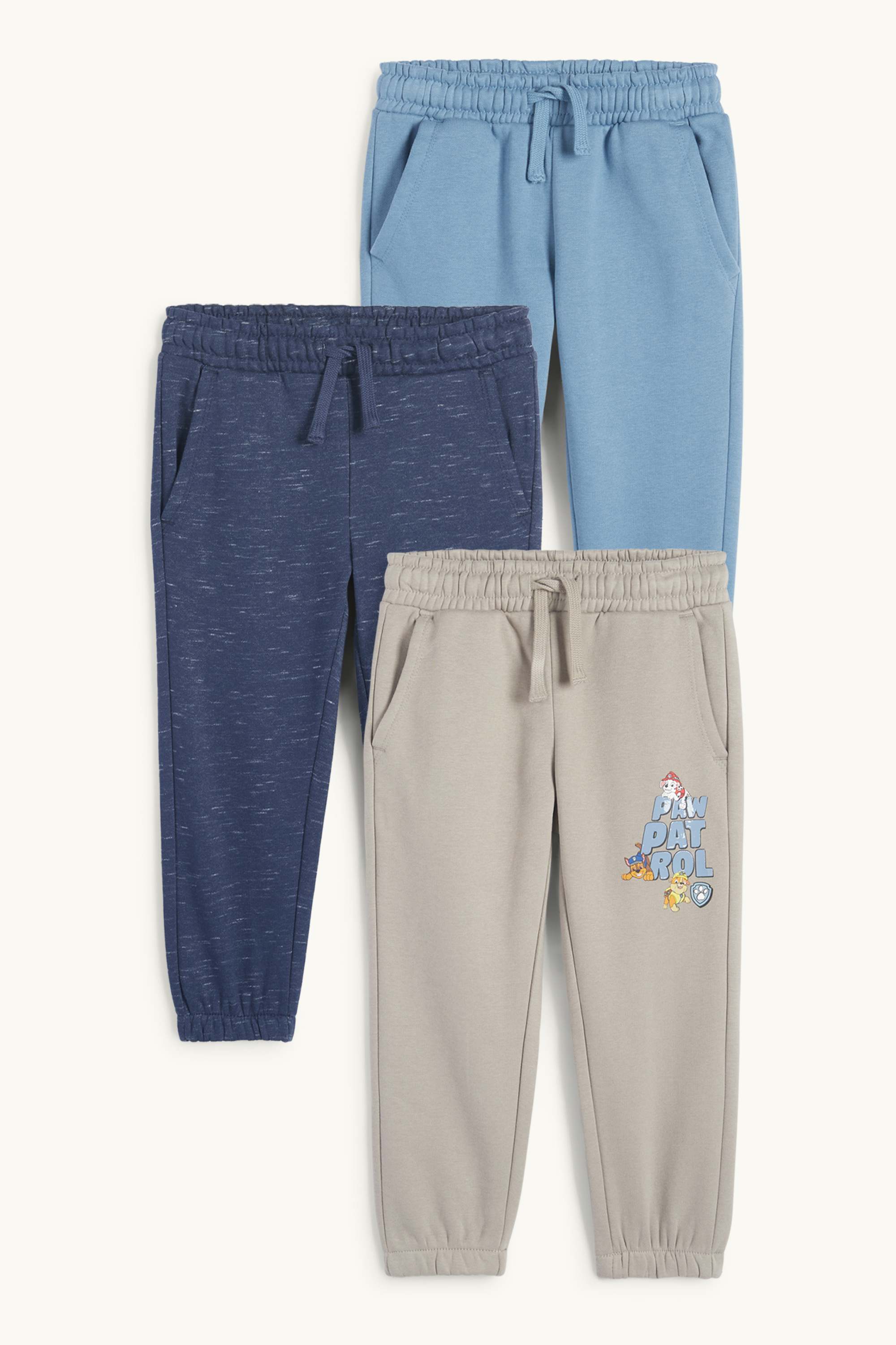 Multipack of 3 - PAW Patrol - Chase, Marshall - joggers blue