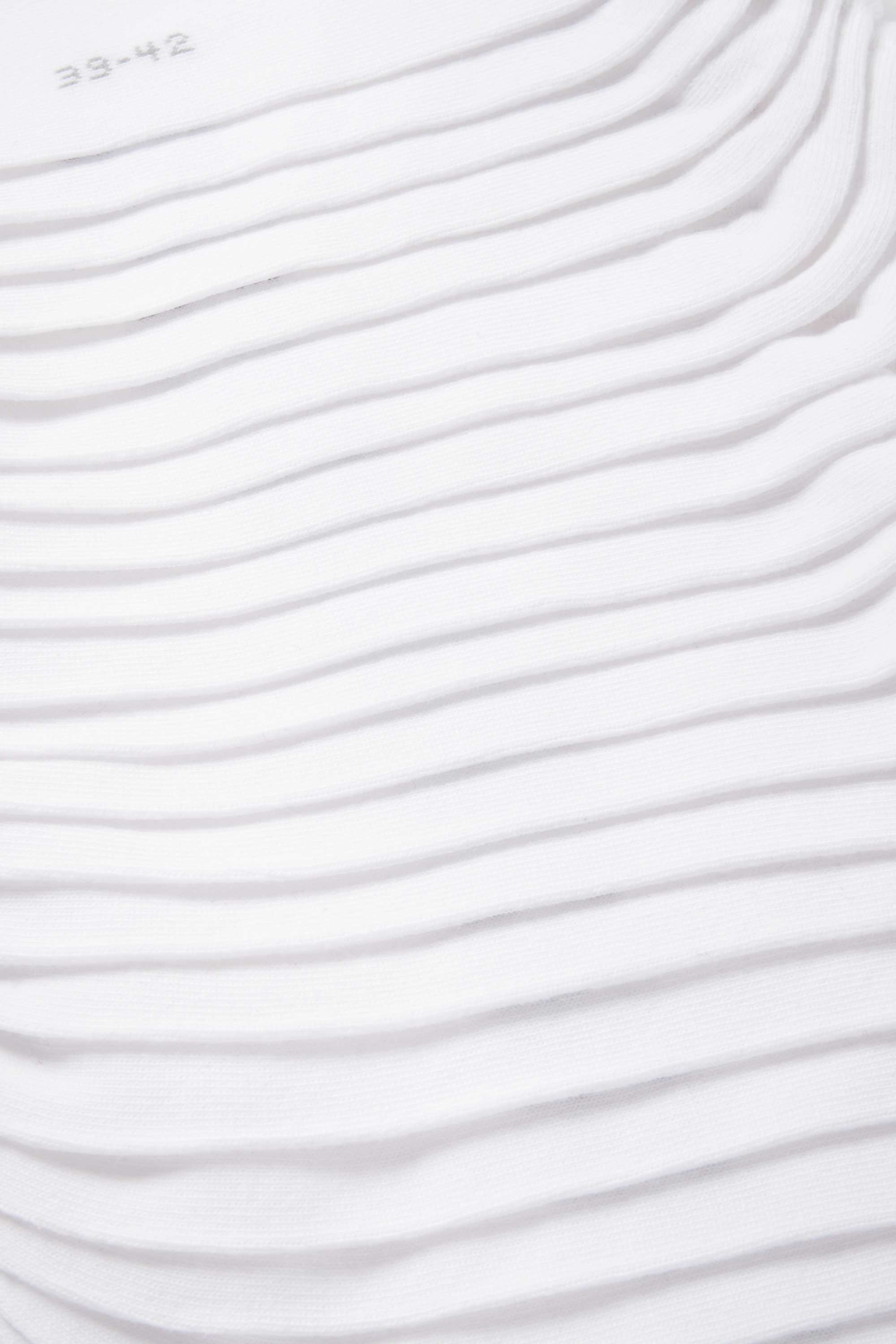 Multipack of 10 - trainer socks white
