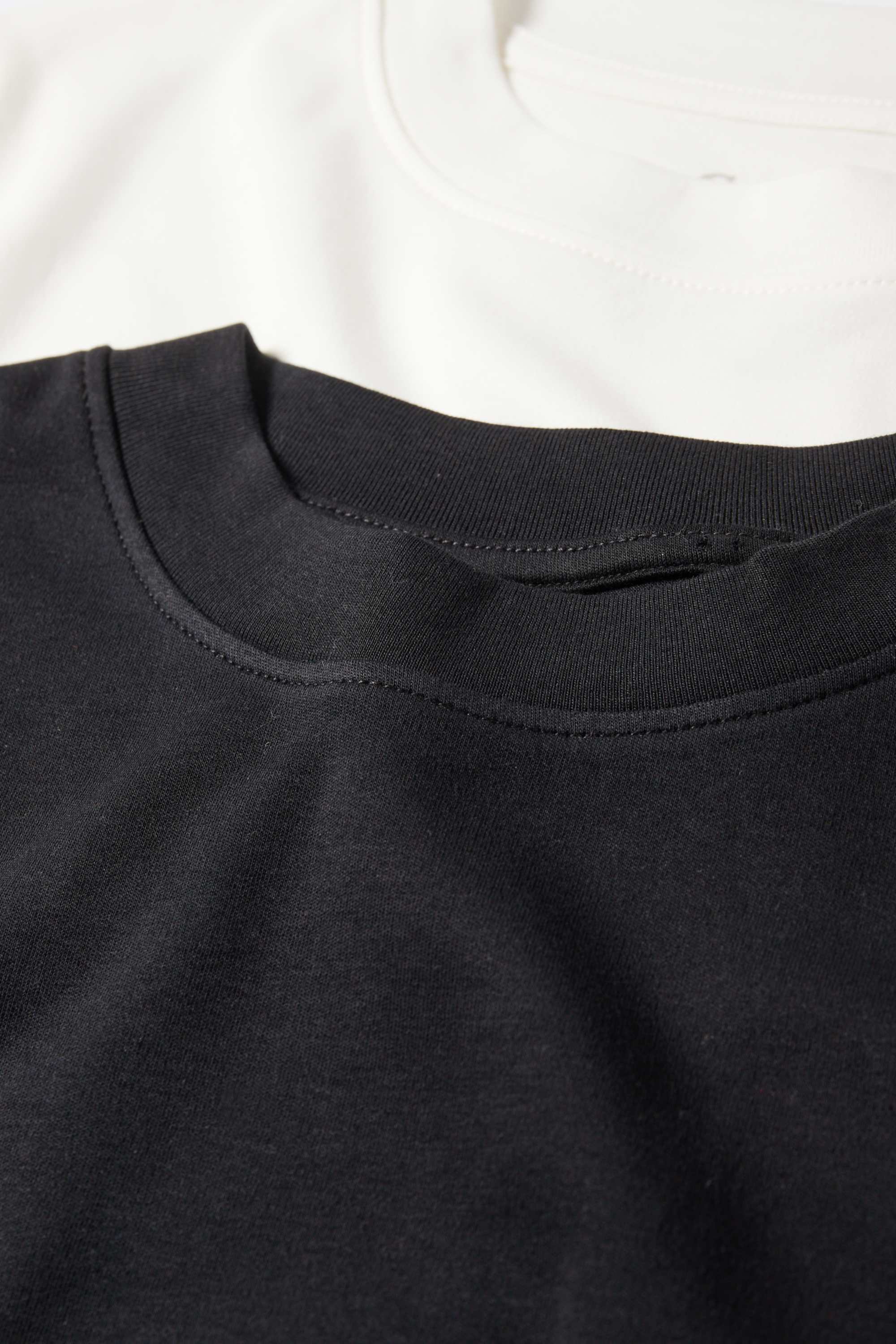 Multipack of 2 - T-shirt black / white