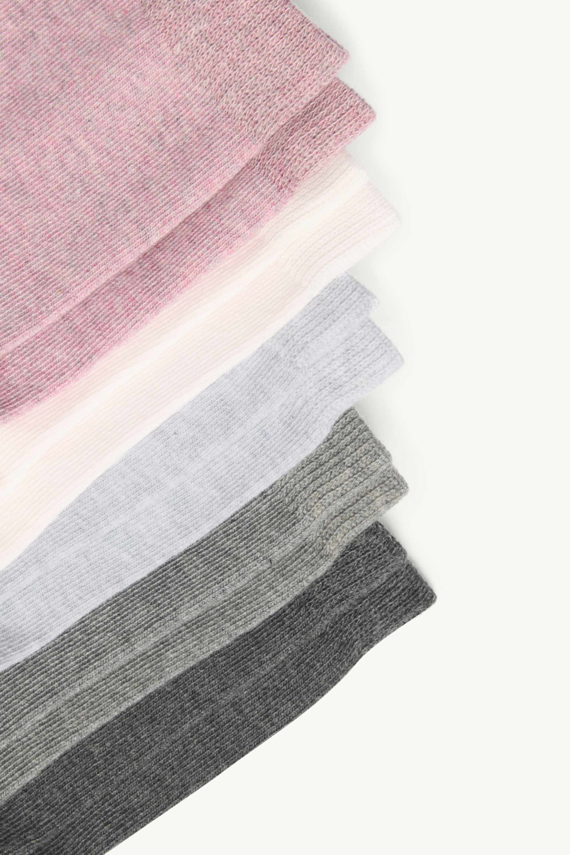 Multipack of 10 - socks rose