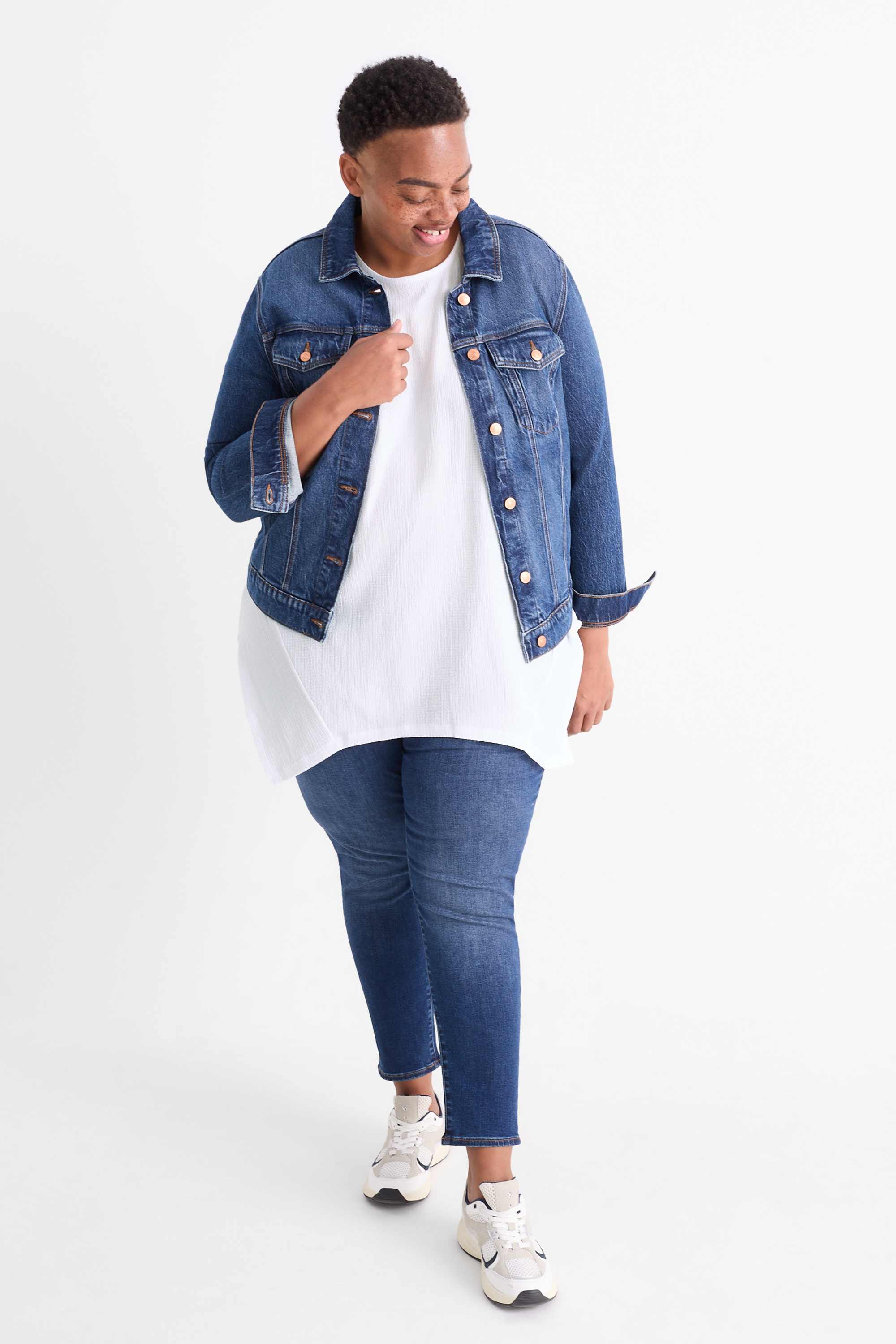 T-shirt - textured white