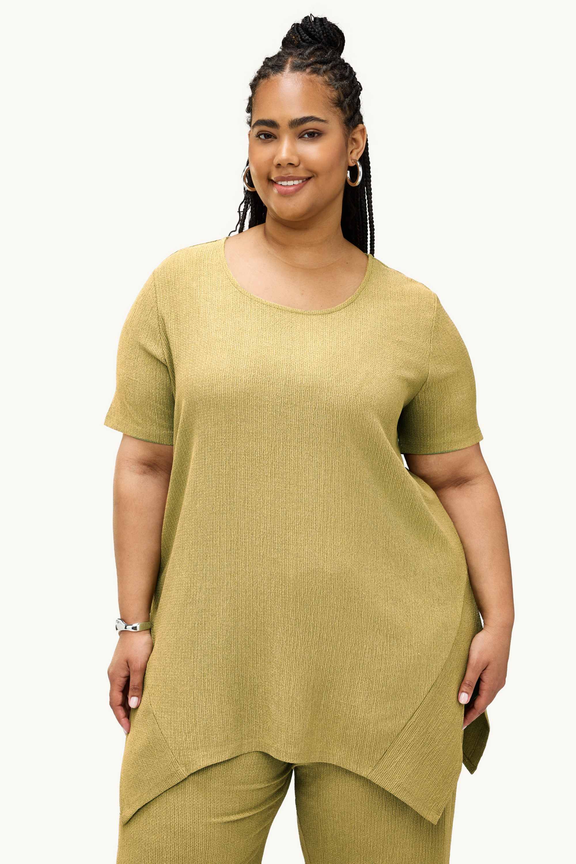 T-shirt - textured green