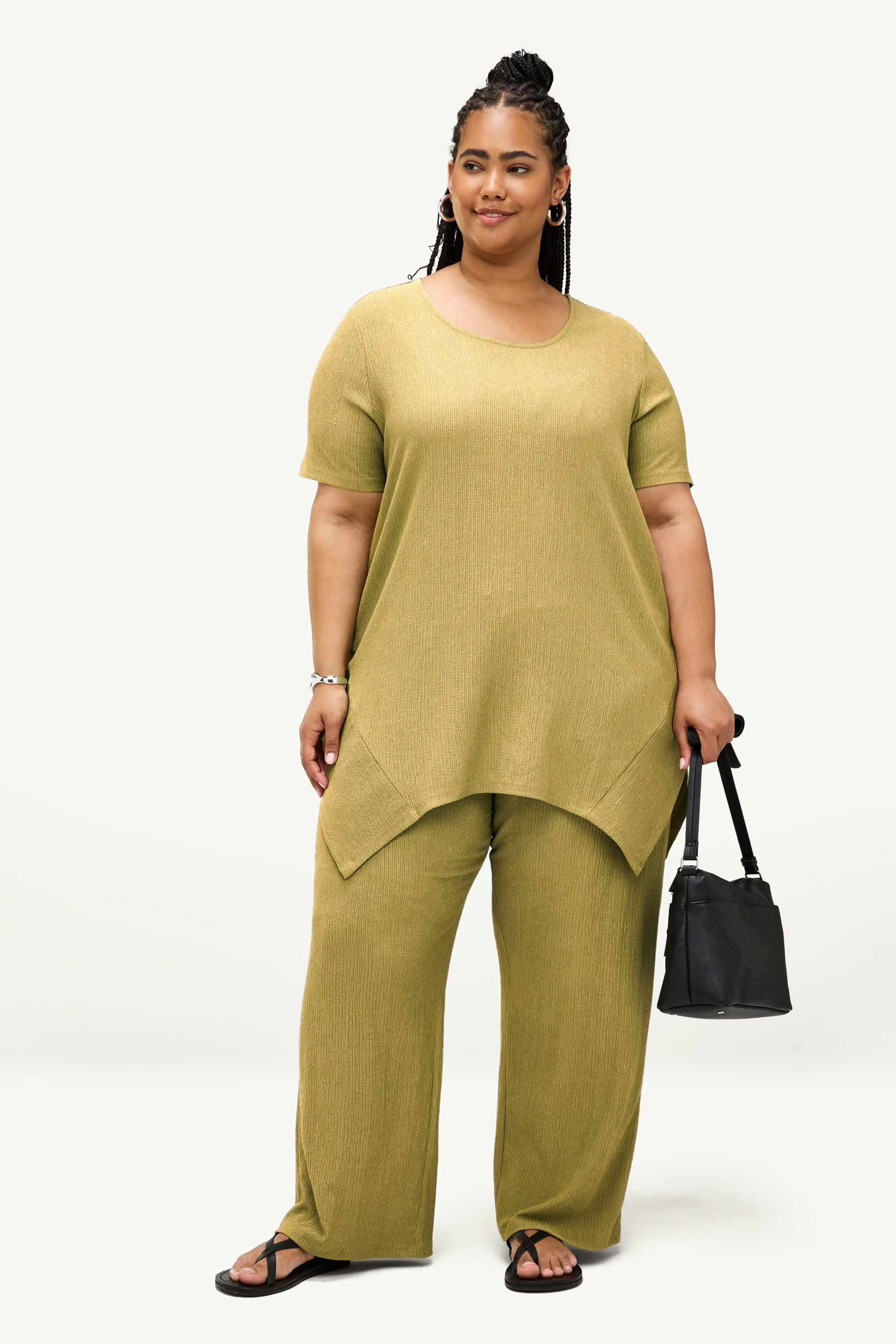 T-shirt - textured green