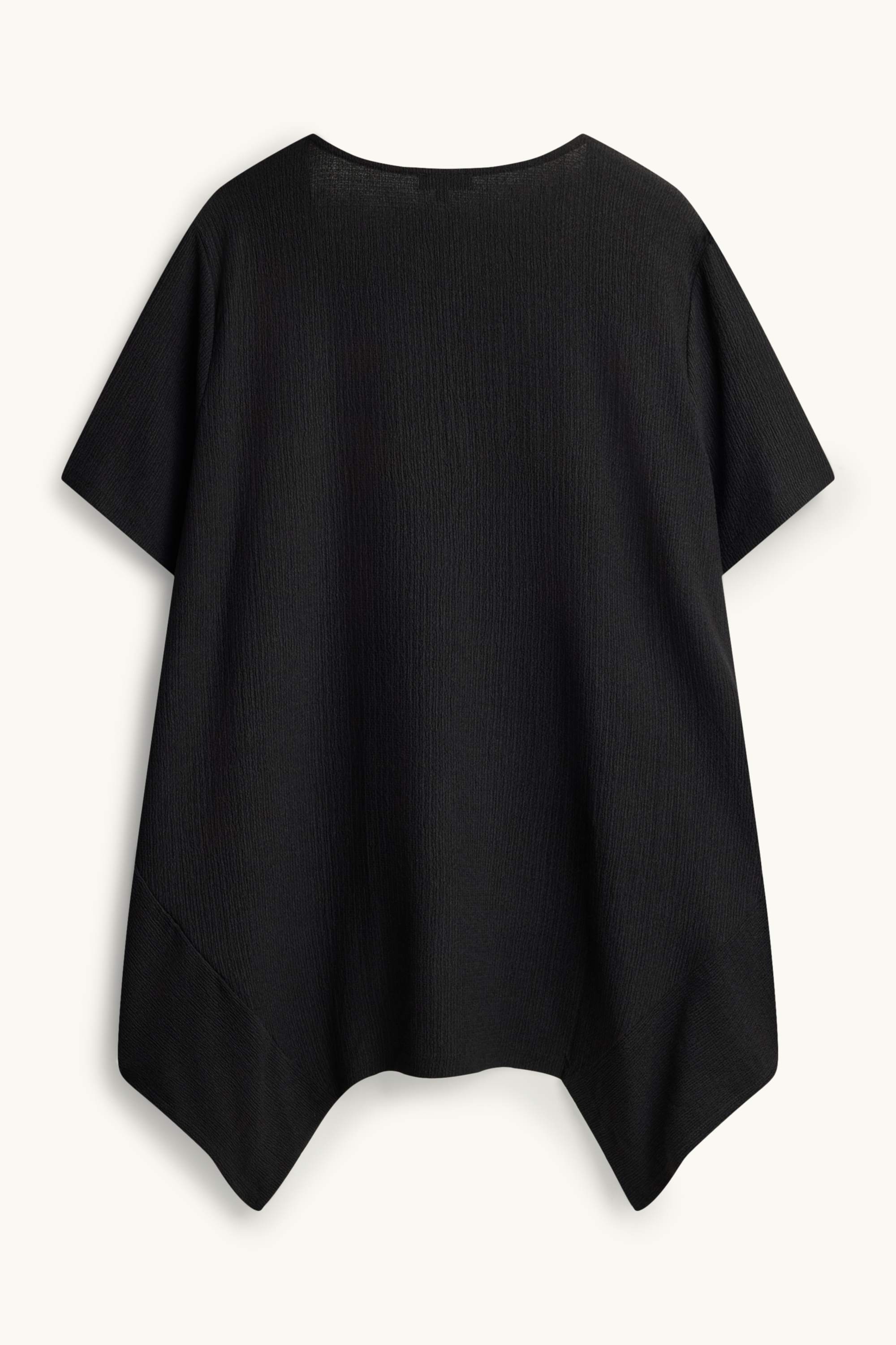 T-shirt - textured black (4)