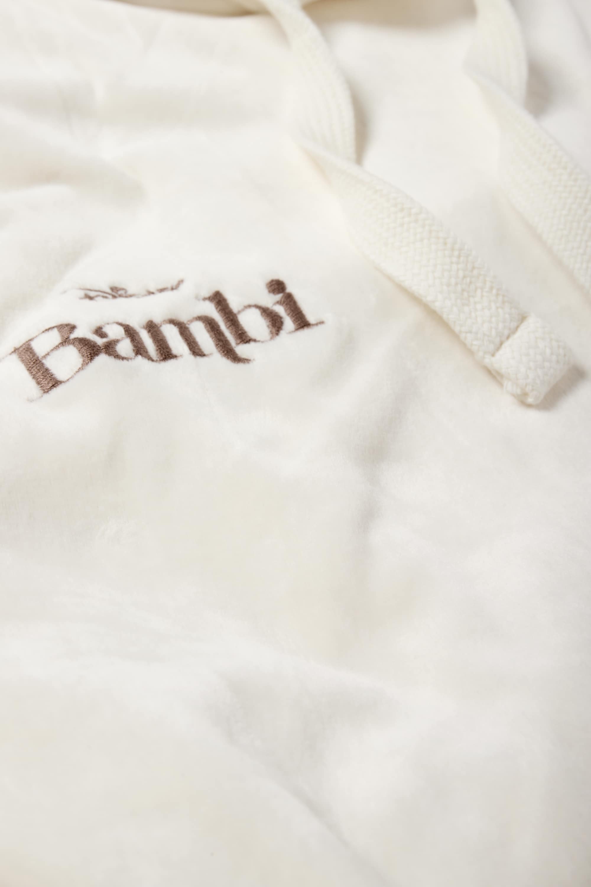 Nightdress with hood - Bambi white