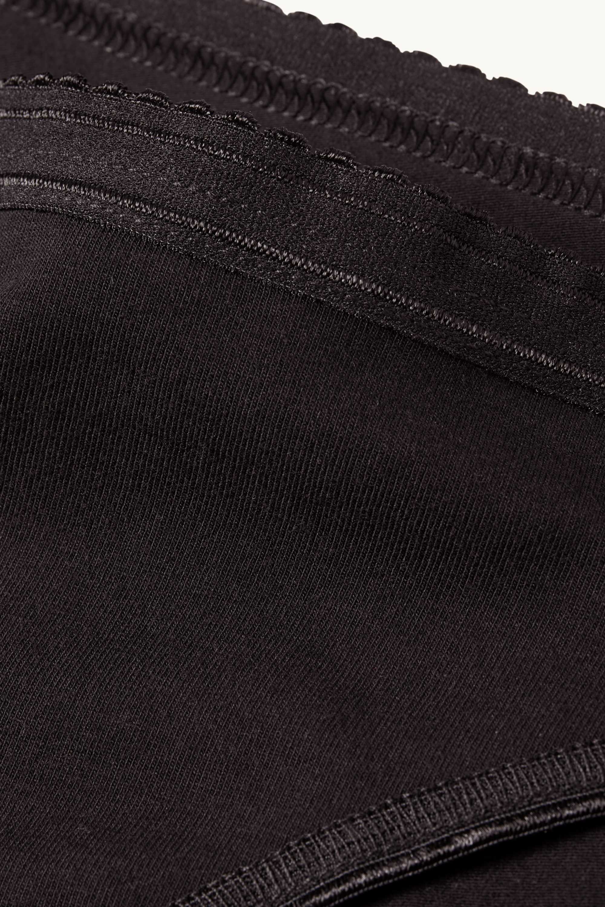 Multipack of 4 - knickers black