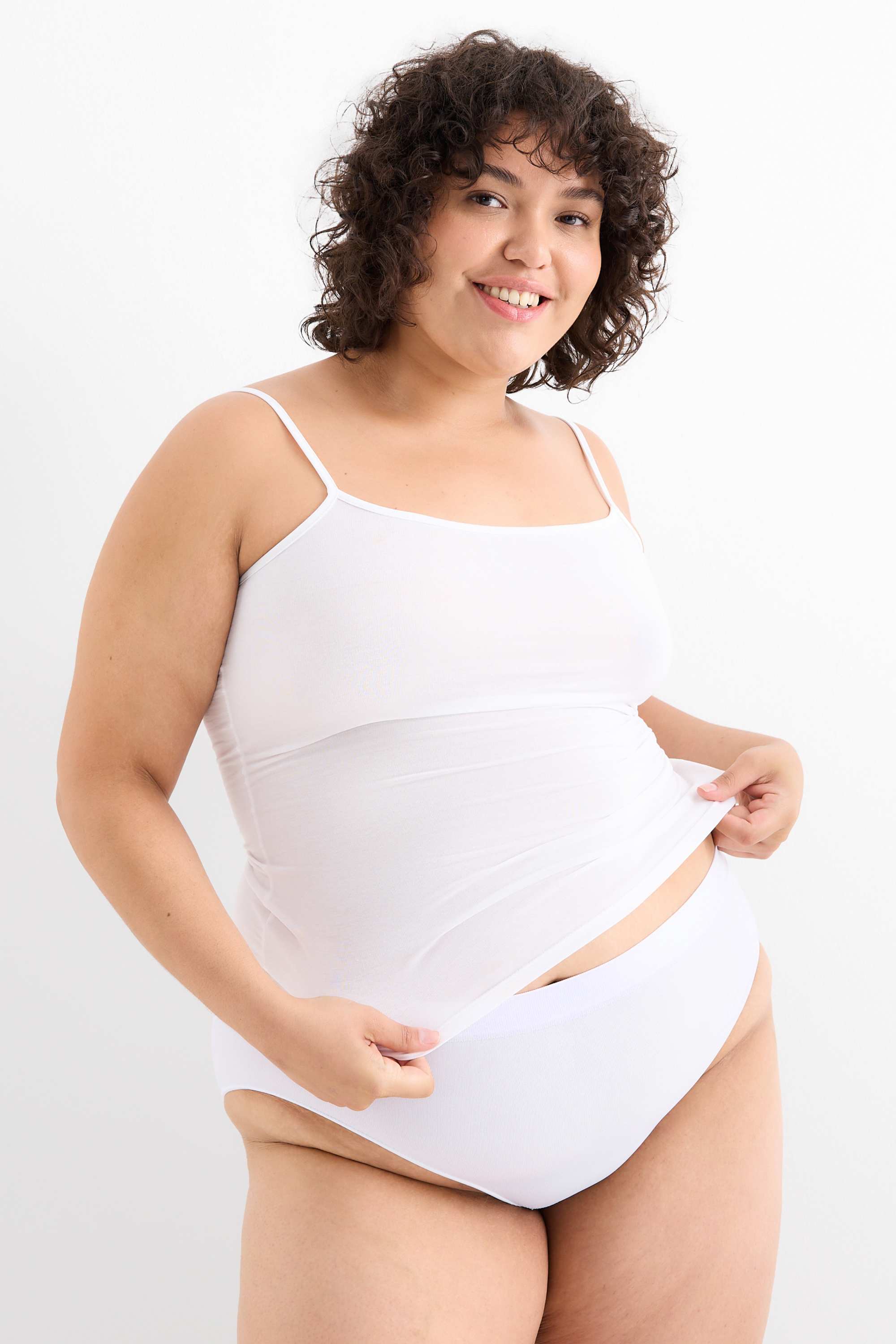Multipack of 3 - briefs - seamless white