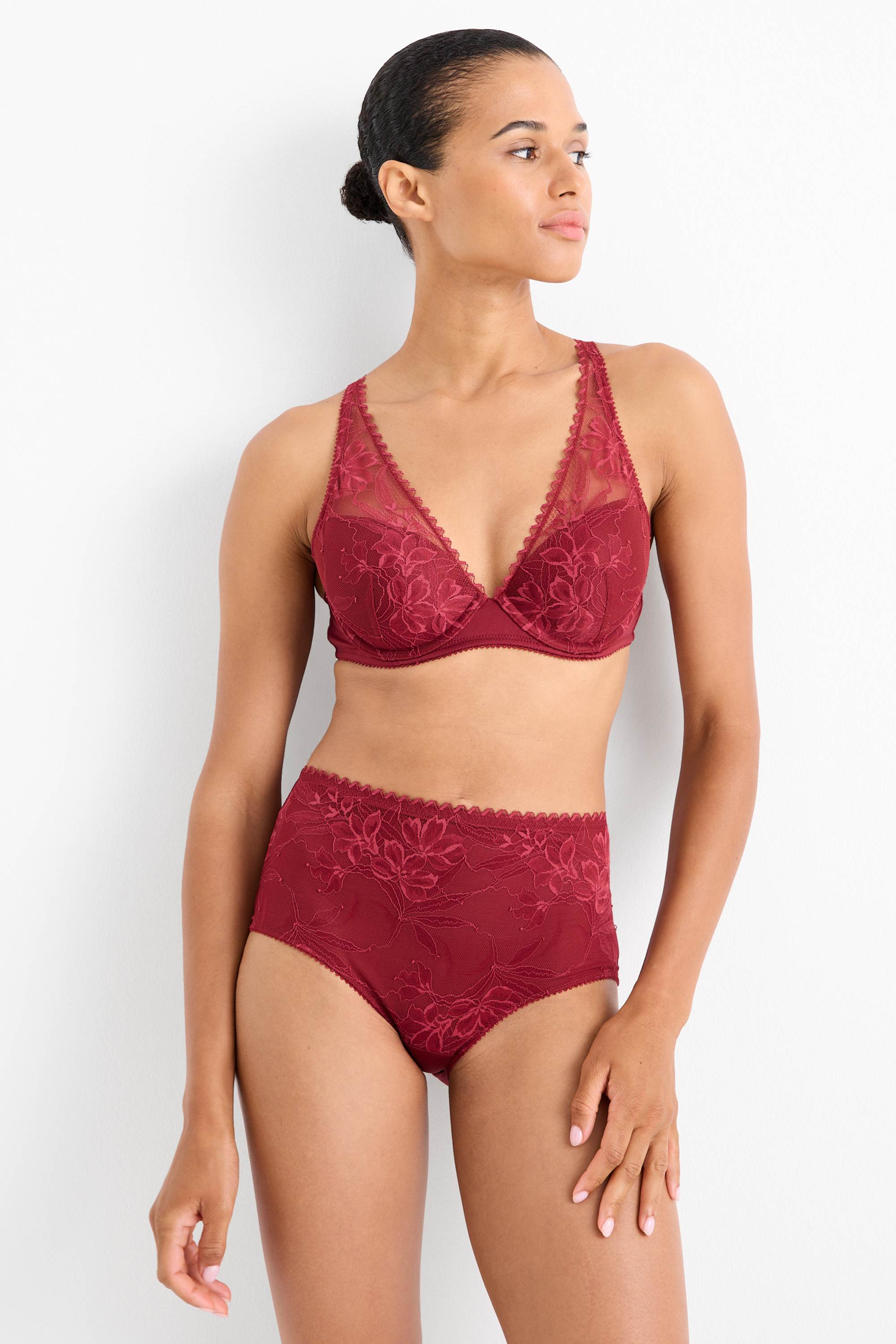 Knickers dark red