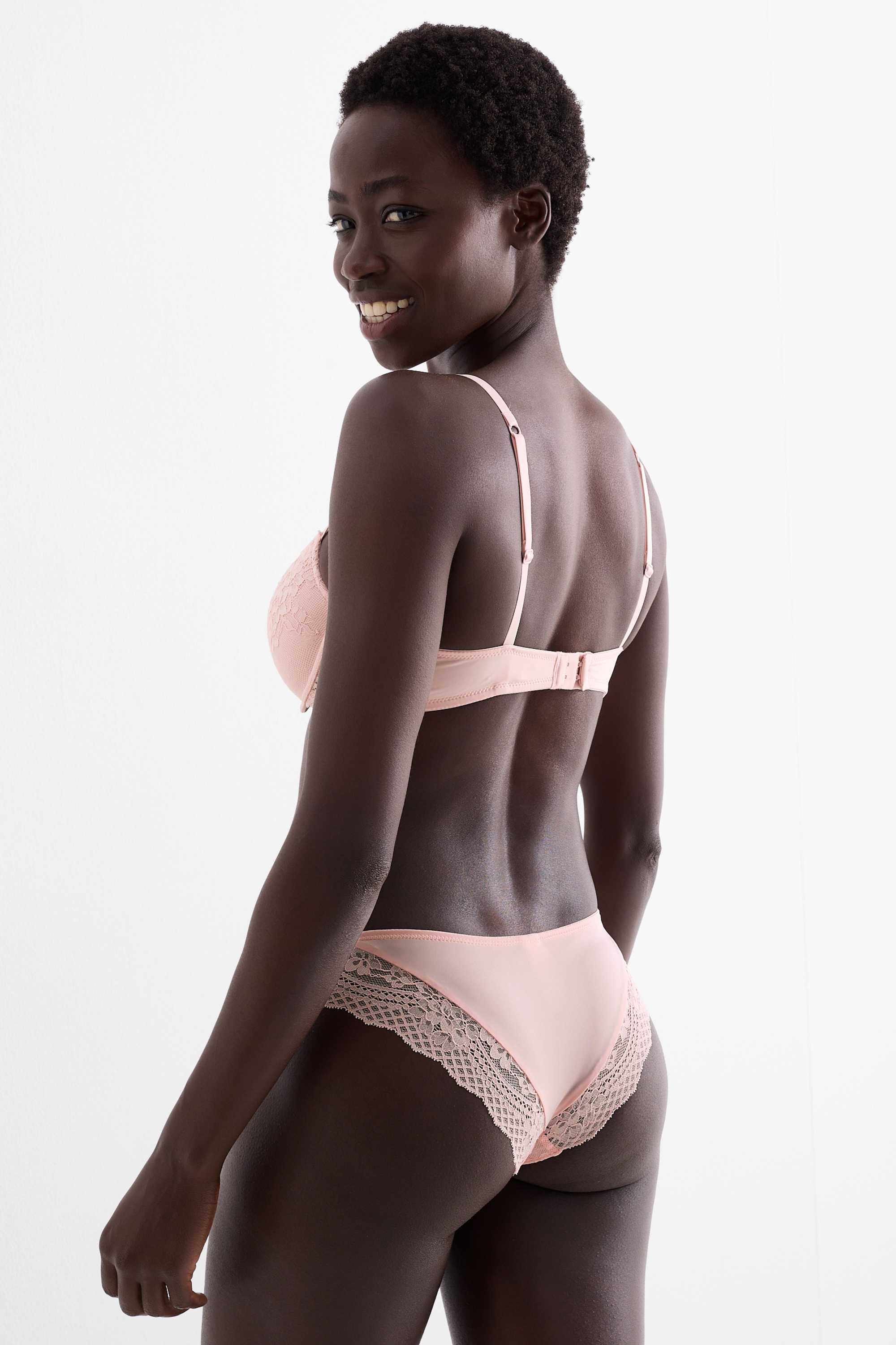 Brazilian knickers rose